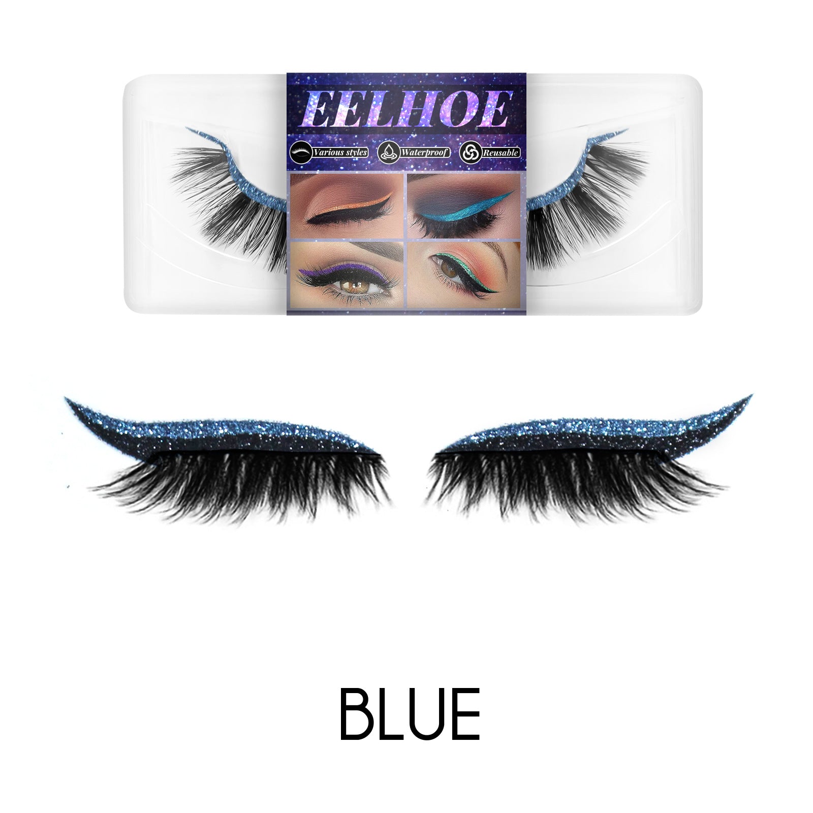 Self-Adhesive Eyeliner & False Lash Stickers – 3D European Style Eye Makeup - Icon Her