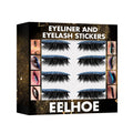 3D Glitter Eyeliner & False Eyelash Stickers - Glue-Free Self-Adhesive Lash & Liner Set - Icon Her