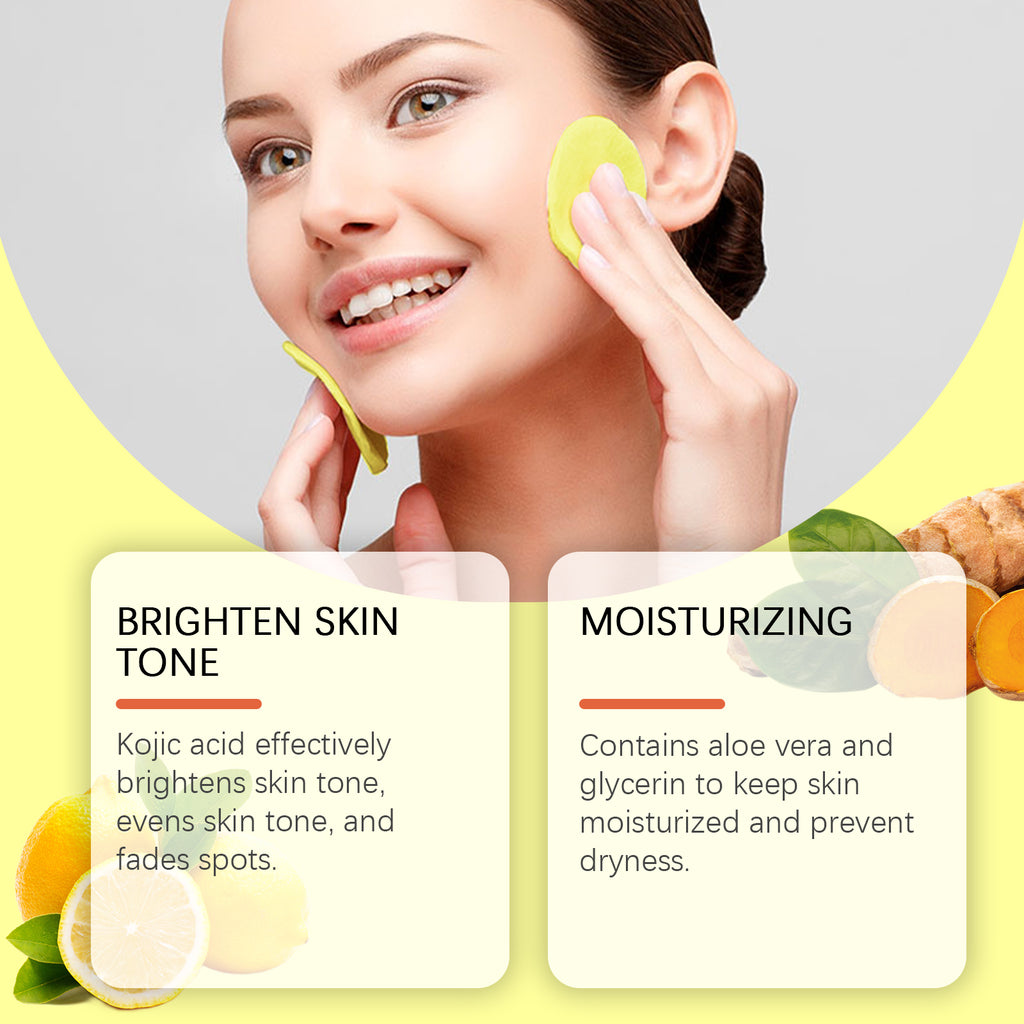 Turmeric Cleanser Pad – Gentle Pore Cleansing & Acne Spot Reducer - Icon Her
