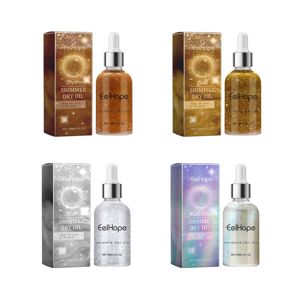 Party Body Glitter Oil – Brightening, Long-Lasting & Dance Shine Glow - Icon Her