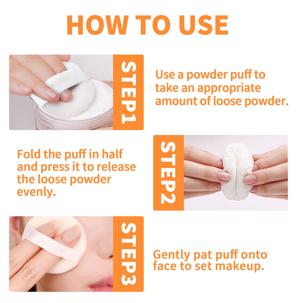 Loose Setting Powder – Waterproof, Natural Concealer & Fine Finish Makeup - Icon Her