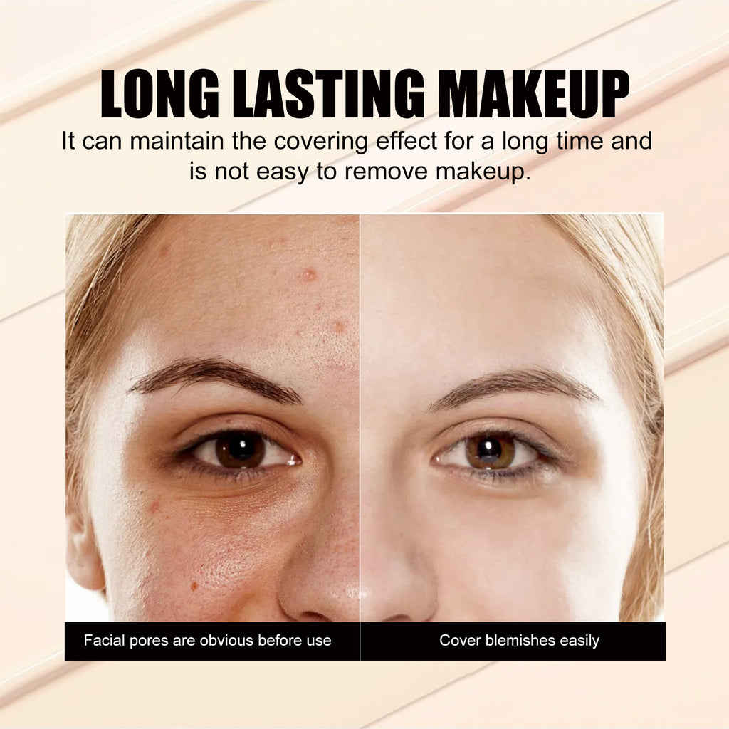 Three-Color Covering Concealer – Covers Dark Circles, Spots & Brightens Skin Tone - Icon Her