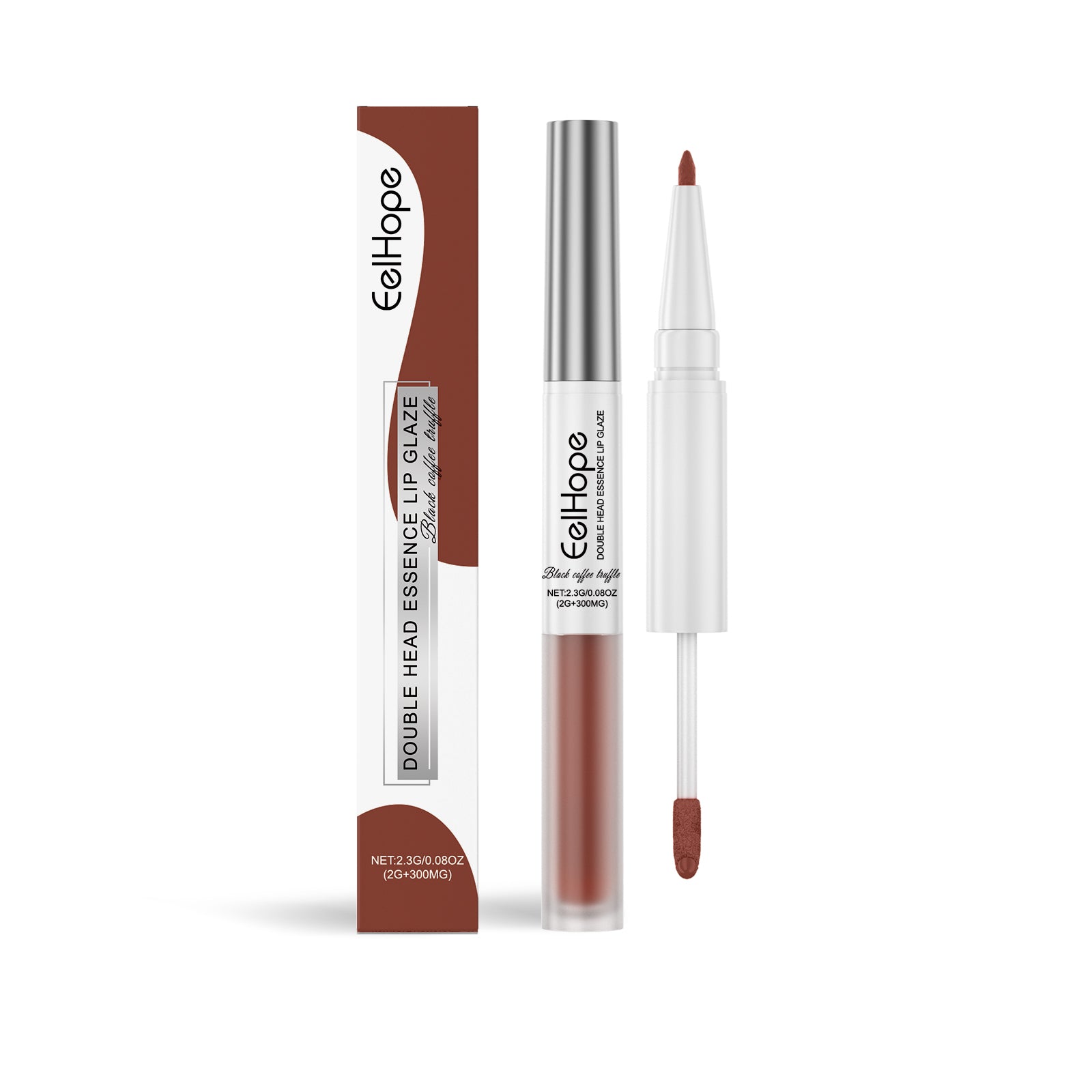 2-in-1 Lip Liner & Lip Glaze Pen – Mirror Gloss & Long-Lasting Color - Icon Her