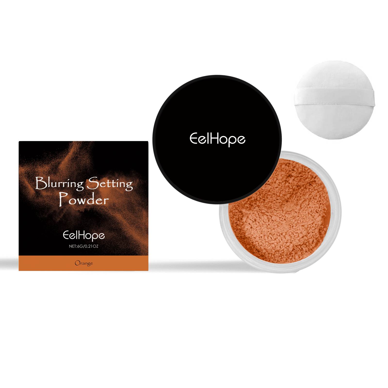 Setting Powder (Orange) – Natural, Breathable & Long-Lasting Makeup - Icon Her