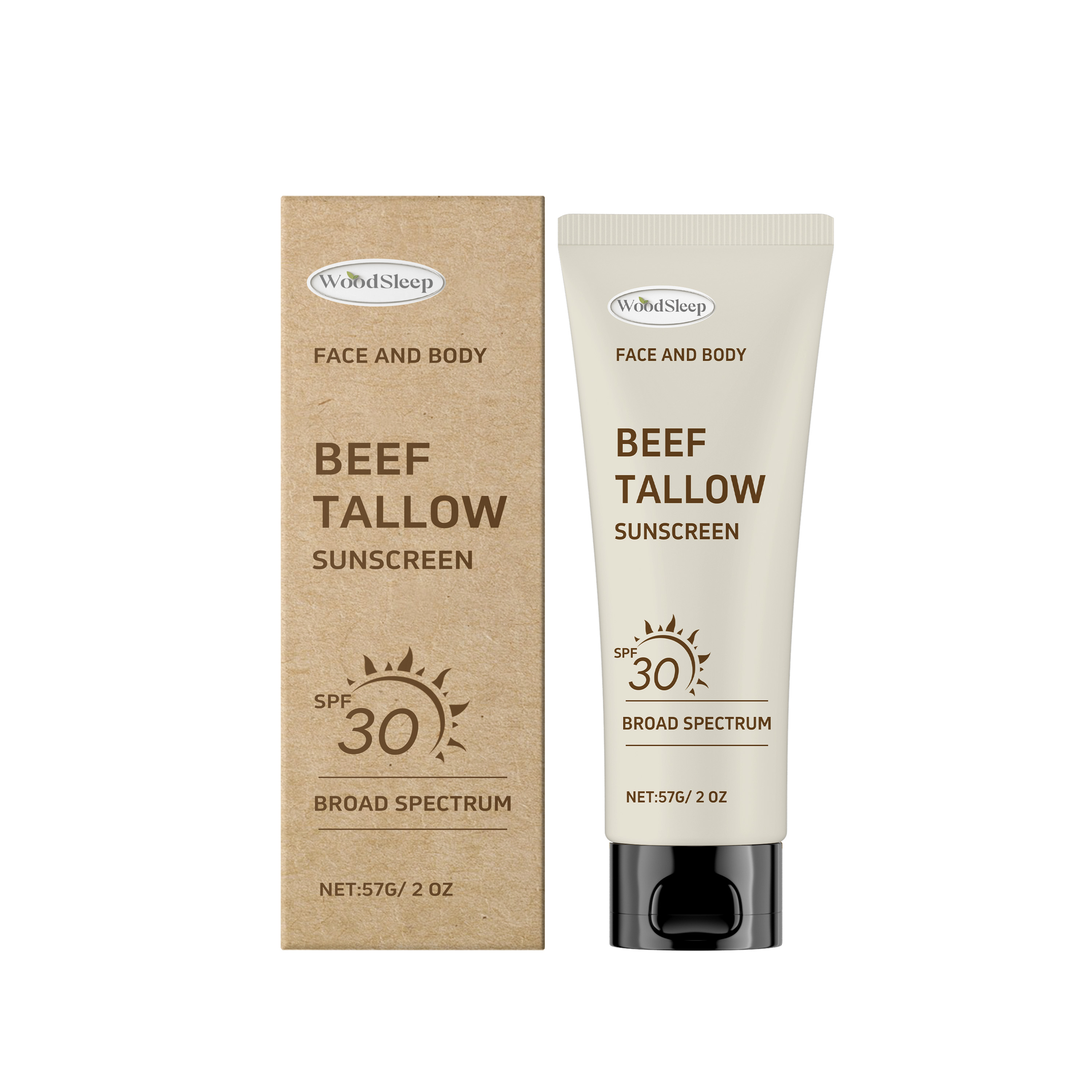 Beef Tallow Sunscreen - Natural Hydrating & Protective Outdoor Balm - Icon Her