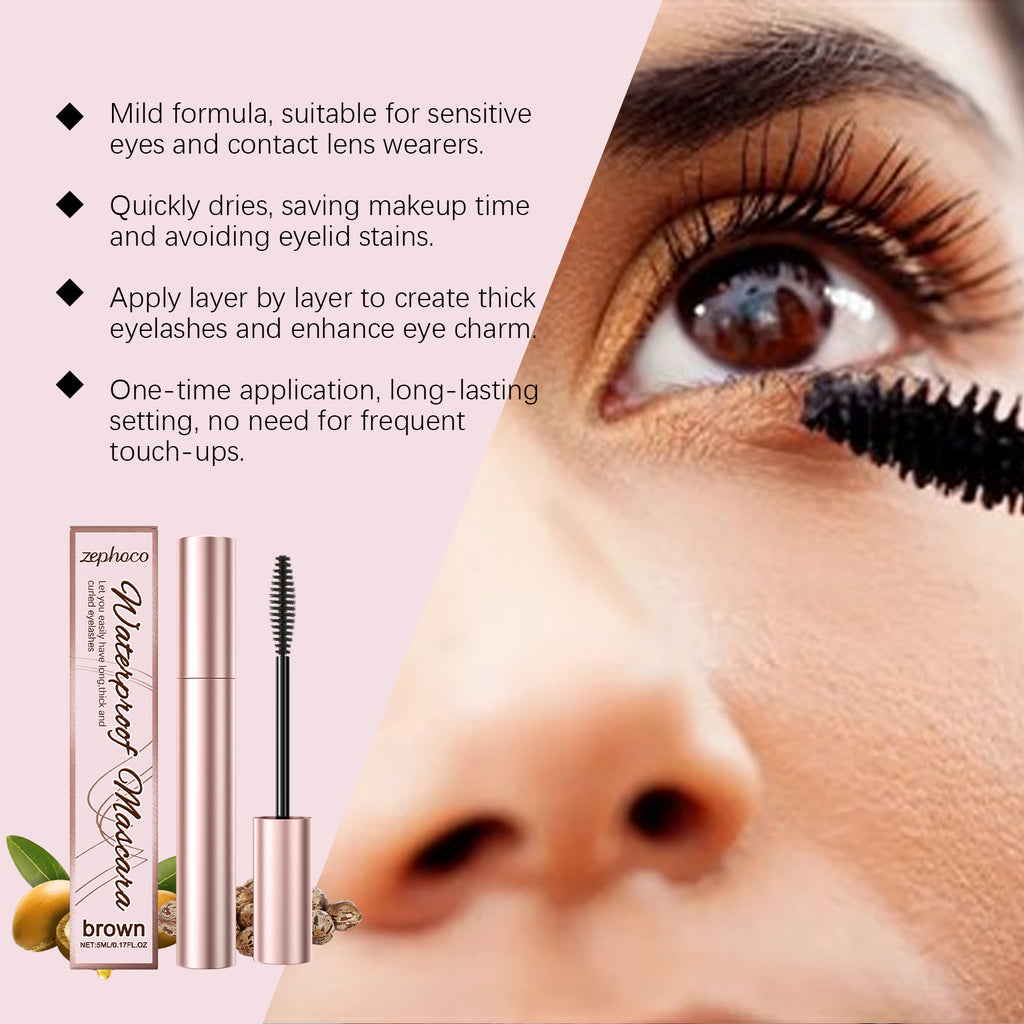 Brown Curling Mascara - Natural Length & Daily Lash Definition - Icon Her