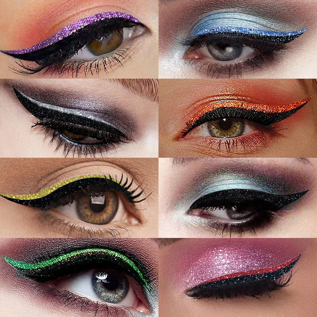 Cat Eye Effect Eyeliner Stickers – Party & Nightclub Stage Eye Patch Makeup - Icon Her