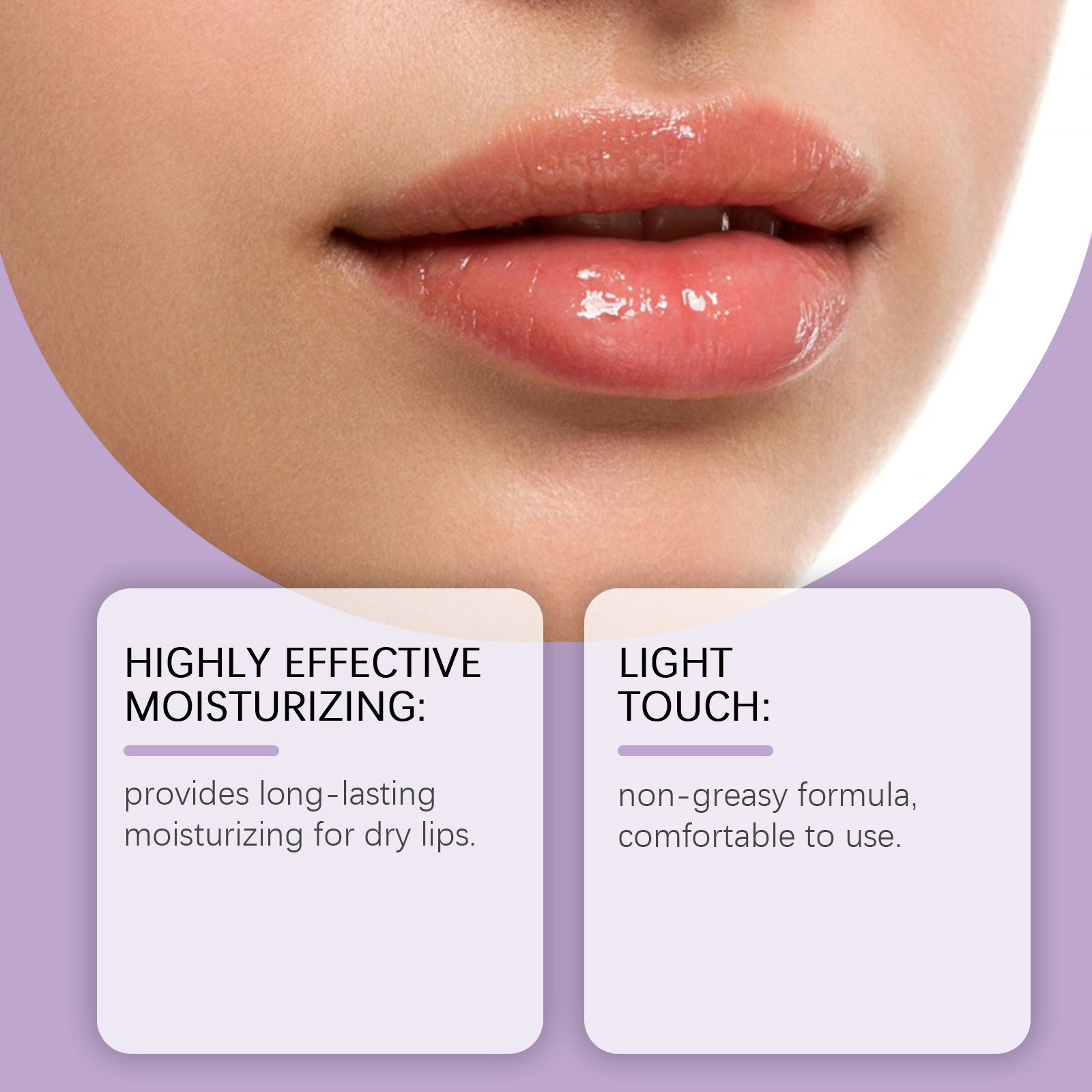 Hydrating Lip Balm - Moisturizing & Glossy Lip Care - Icon Her