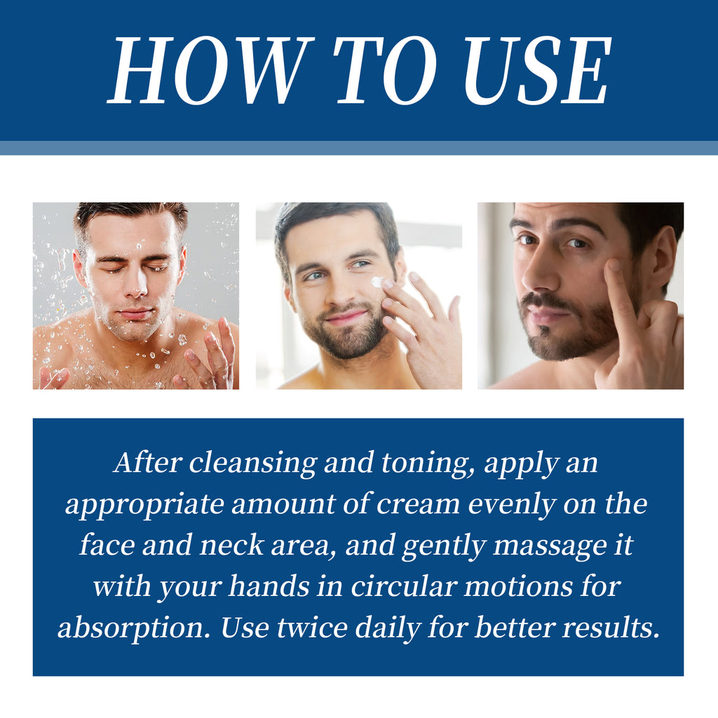 Men's Collagen Anti-Wrinkle Cream - Tightening & Firming Daily Moisturizer - Icon Her