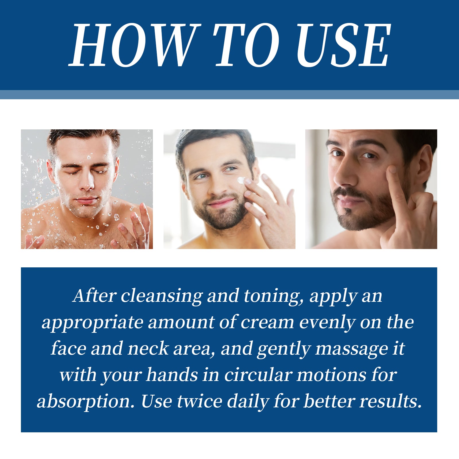 Men's Collagen Anti-Wrinkle Cream - Tightening & Firming Daily Moisturizer - Icon Her