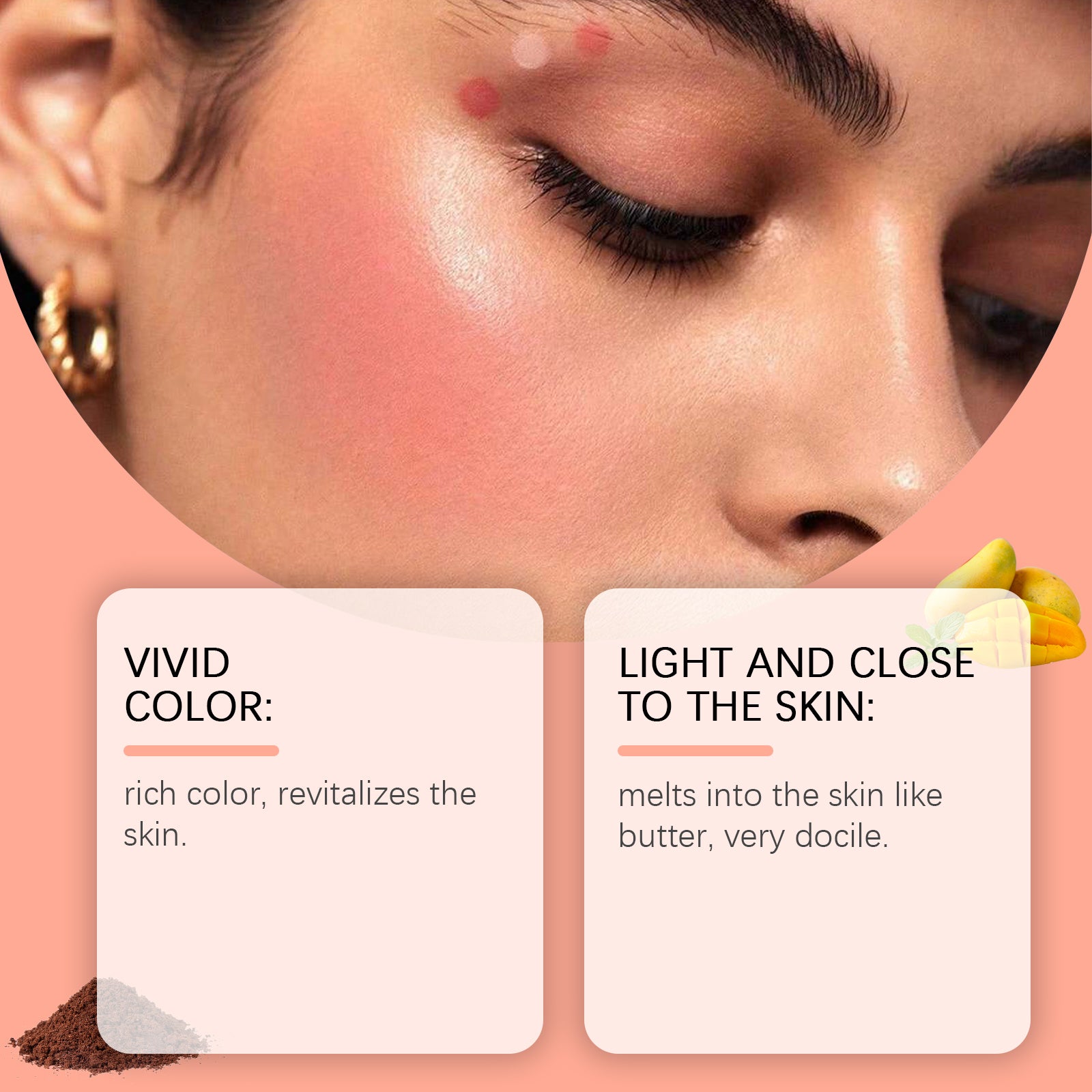 Butter Moisturizing Blush – Matte, Long-Lasting & Natural Nude Makeup - Icon Her