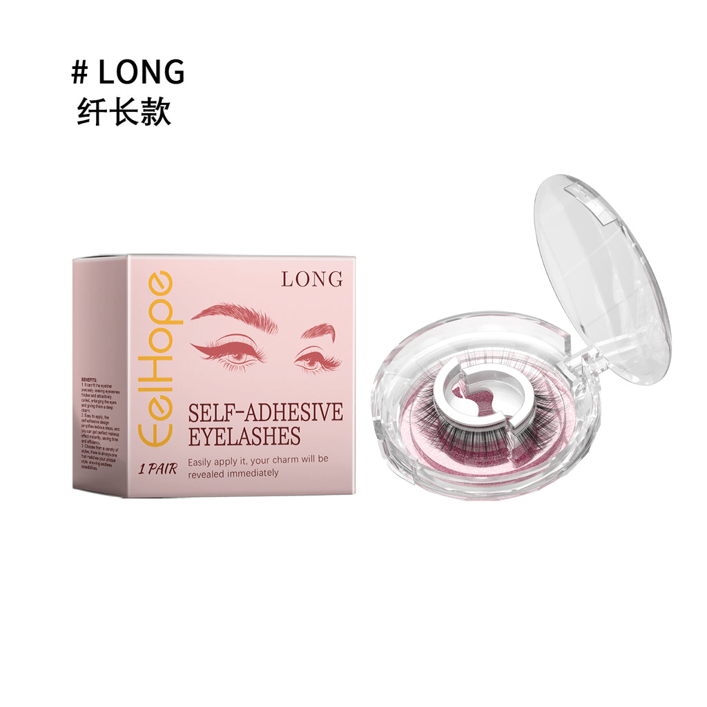 Self-Adhesive False Eyelashes – Glue-Free, Natural & Long-Lasting Lashes - Icon Her