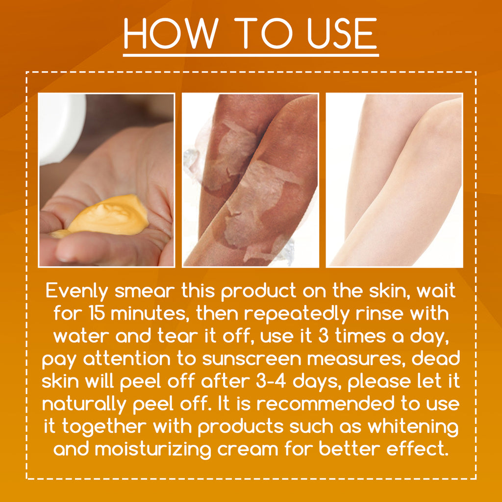 Orange Peeling Body Lotion – Exfoliating, Brightening & Moisturizing Skin - Icon Her
