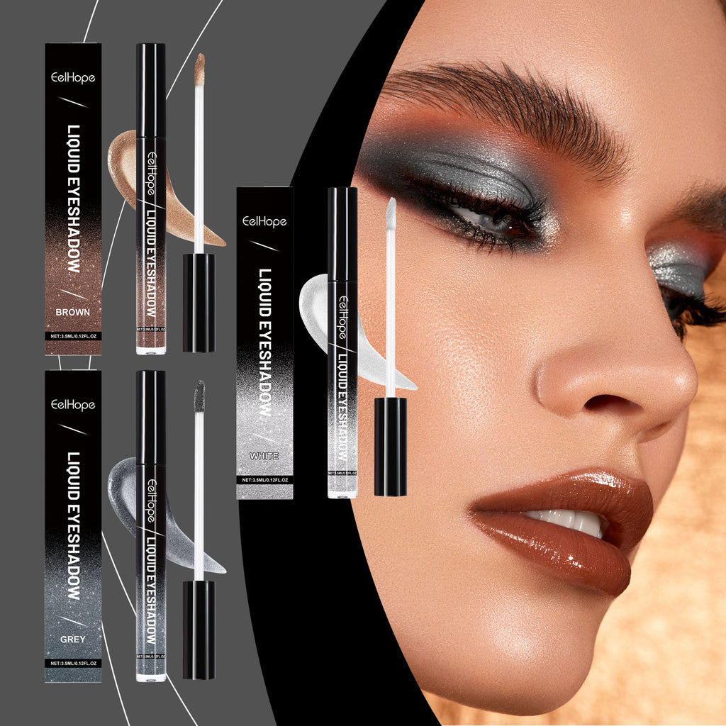 Glitter Liquid Eyeshadow – Natural Color, Long-Lasting Shine & Easy Application - Icon Her