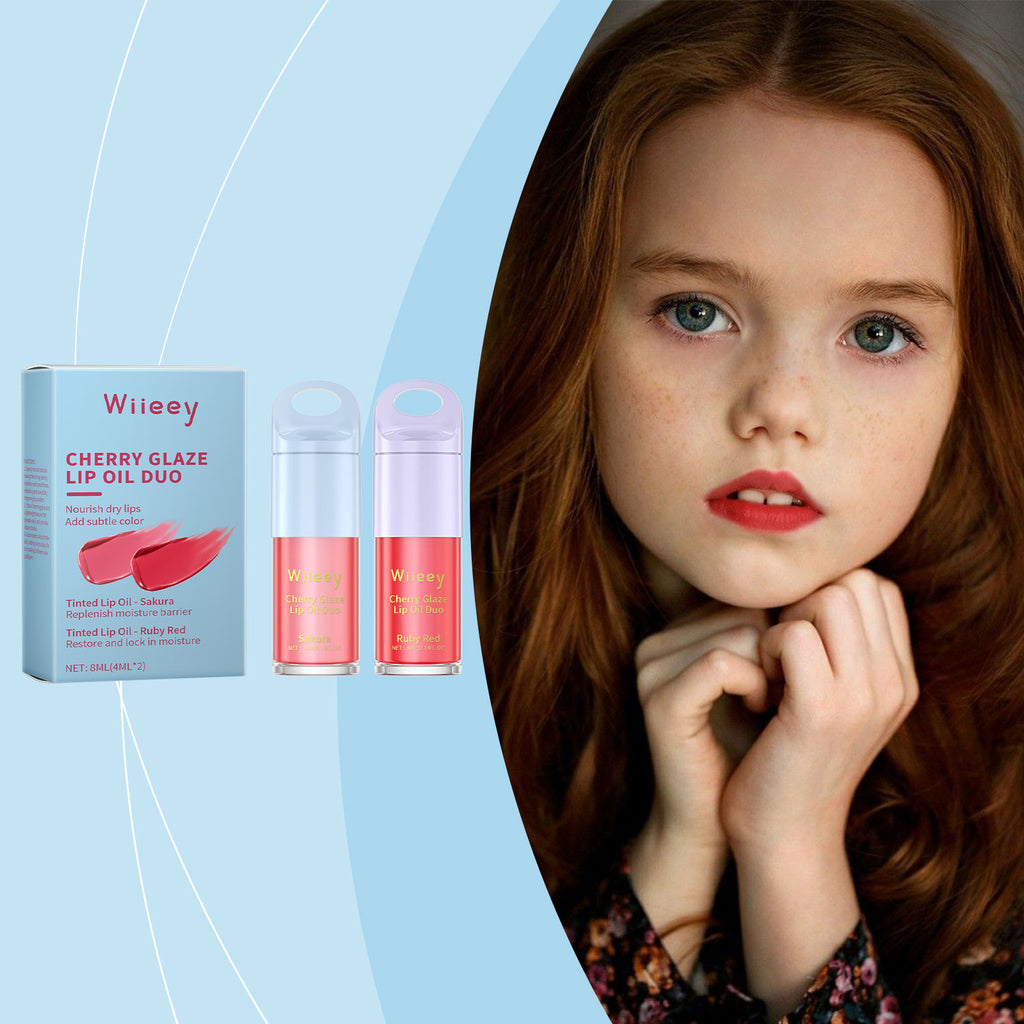 Children's Lip Glaze Set – Gentle, Moisturizing & Brightening Lip Color - Icon Her