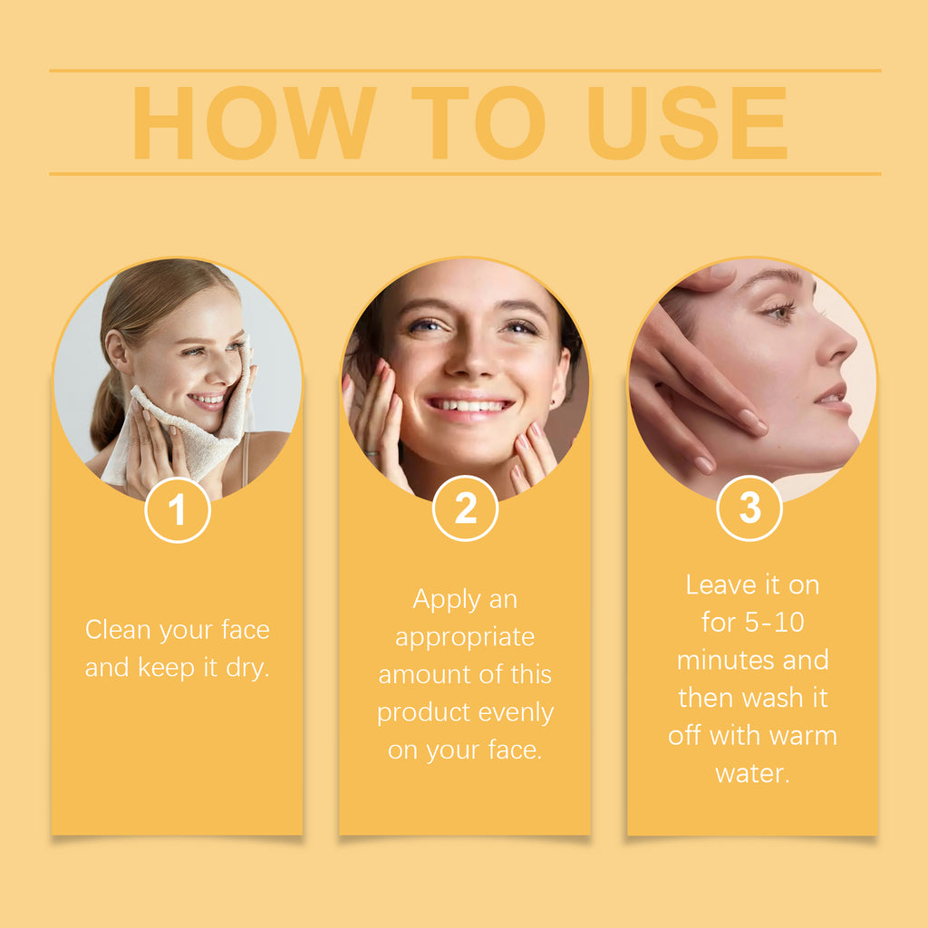 Vitamin C Deep Cleansing Mud Mask – Hydrating & Moisturizing Facial - Icon Her