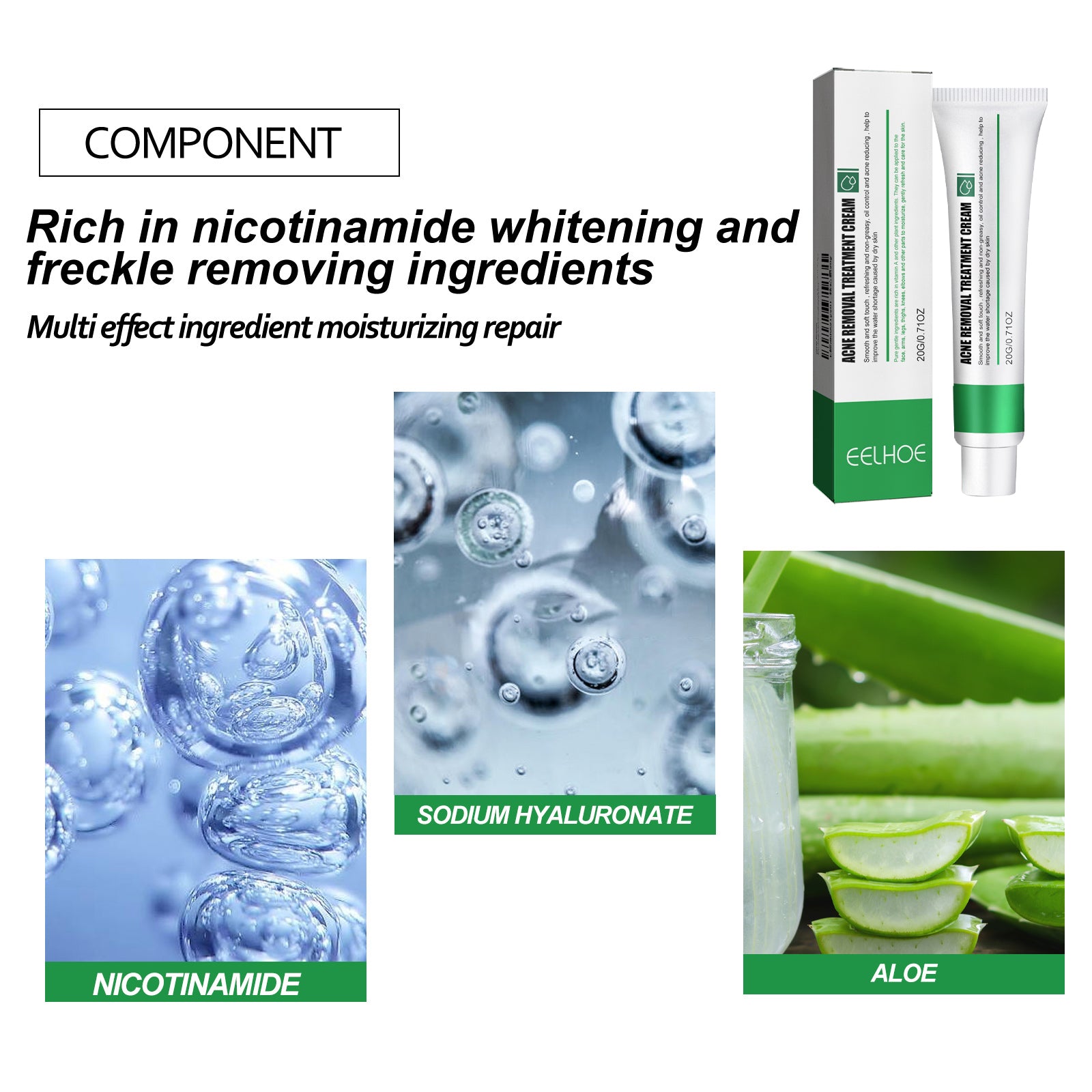 Anti-Acne and Blemishes Skin Care Cream – Brightening, Moisturizing & Anti-Acne Daily Care - Icon Her