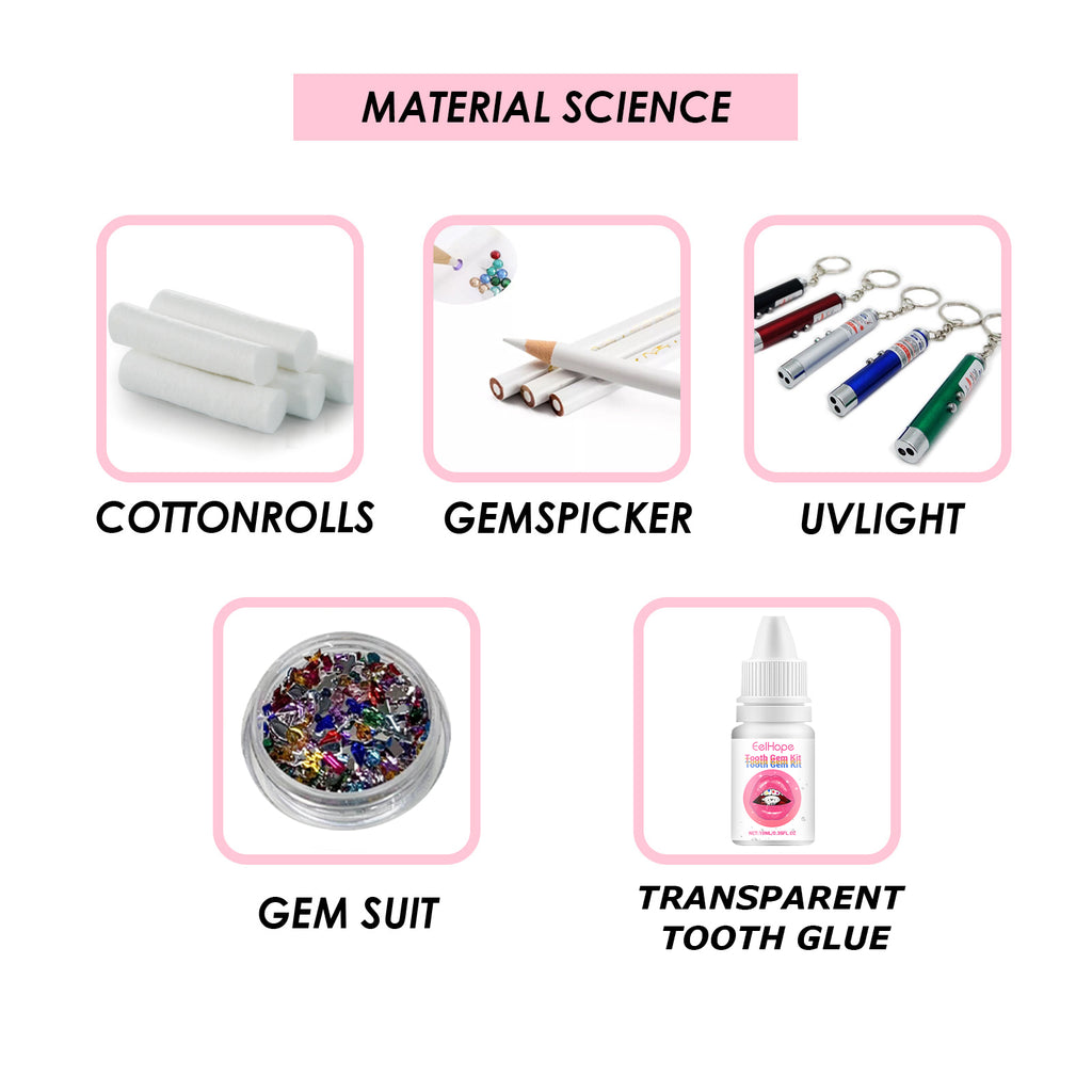 Tooth Gem Kit – Urban Style DIY Dental Jewelry Set - Icon Her