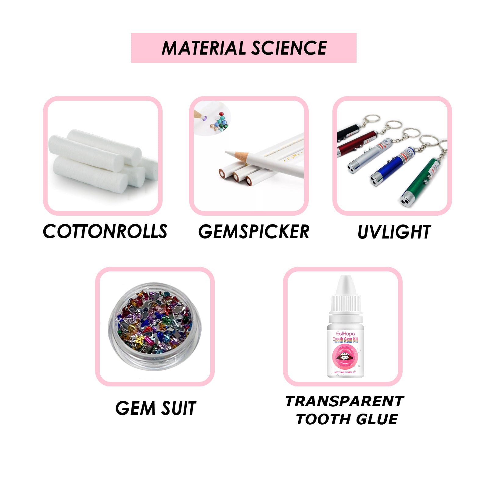 Tooth Gem Kit – Urban Style DIY Dental Jewelry Set - Icon Her