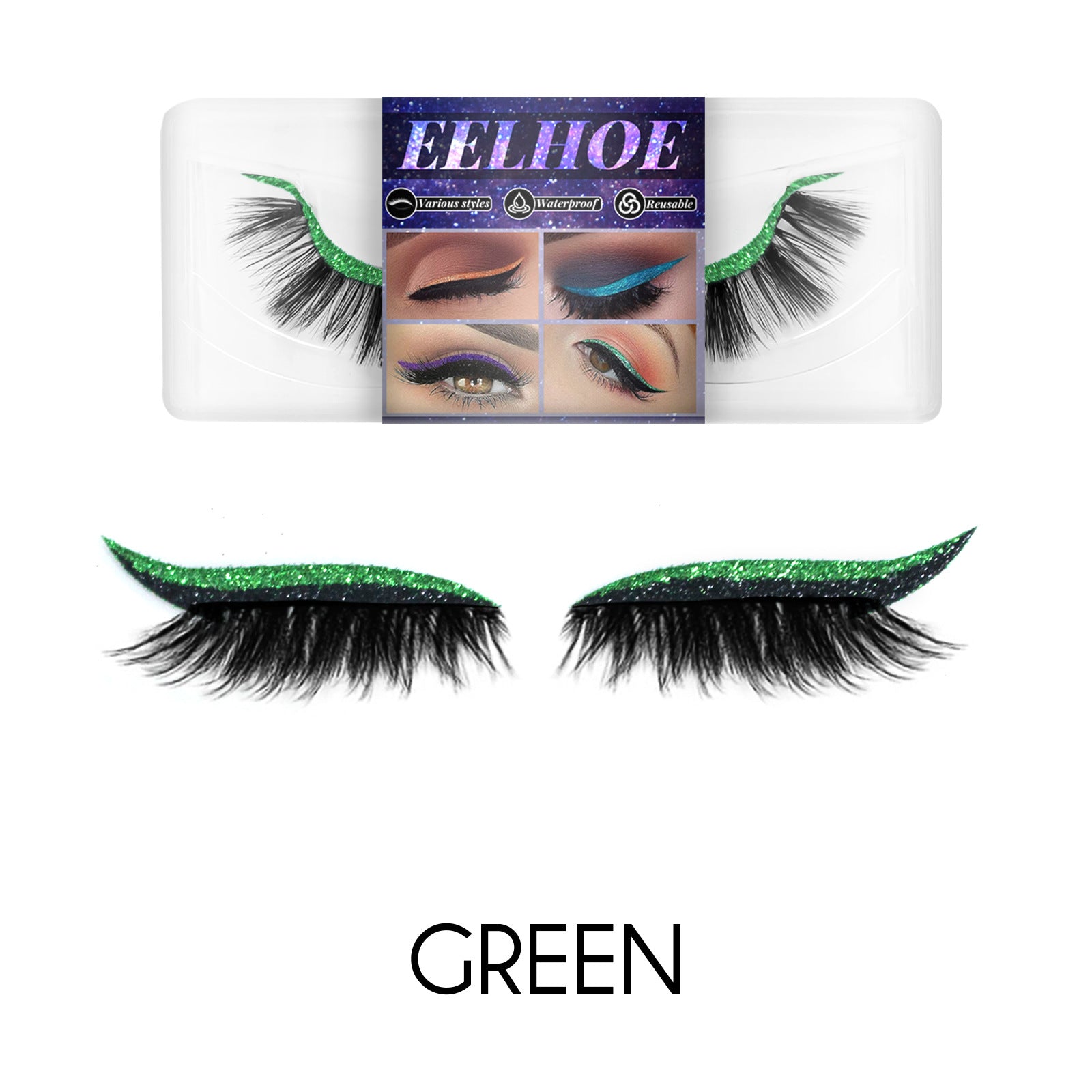 Self-Adhesive Eyeliner & False Lash Stickers – 3D European Style Eye Makeup - Icon Her