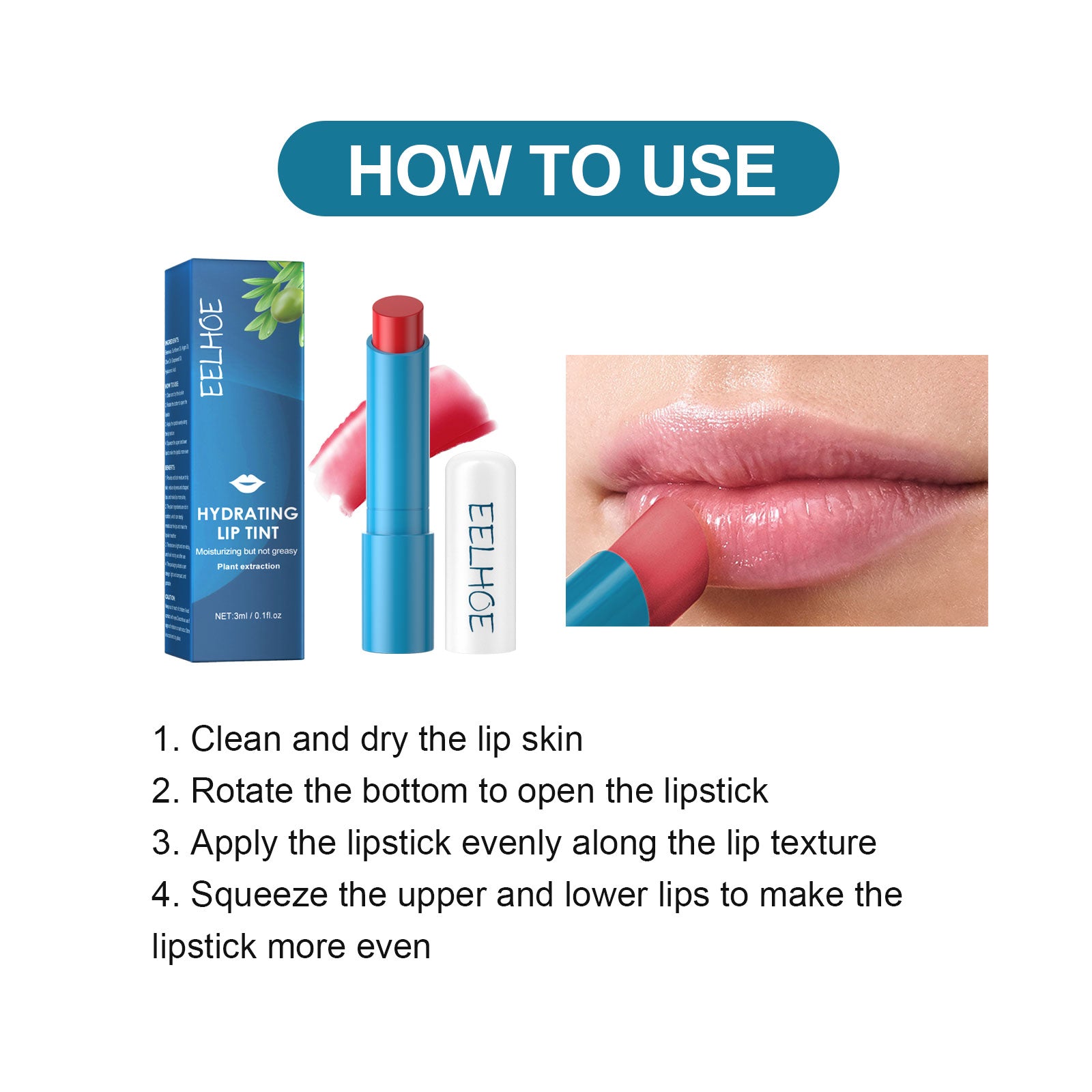 Moisturizing Lip Gloss – Deep Hydrating, Repairs Dry Lips & Long-Lasting - Icon Her
