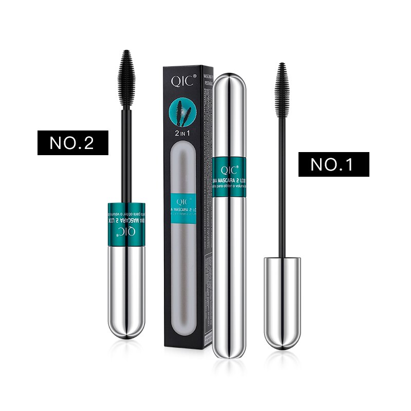 QIC 4D Double-Head Mascara – Waterproof, Curling & Lengthening - Icon Her