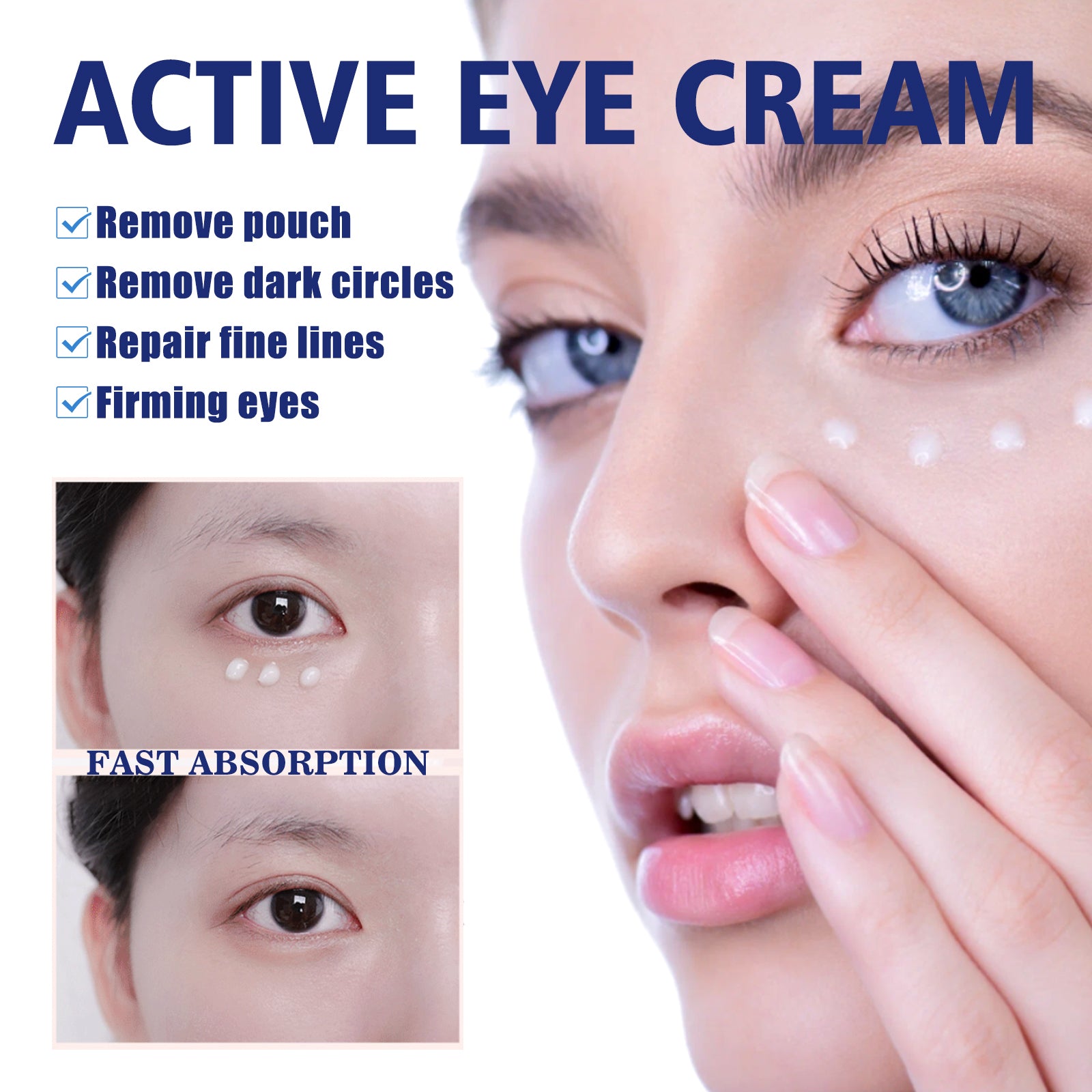 Anti-Wrinkle Eye Cream – Reduces Fine Lines, Bags & Dark Circles - Icon Her