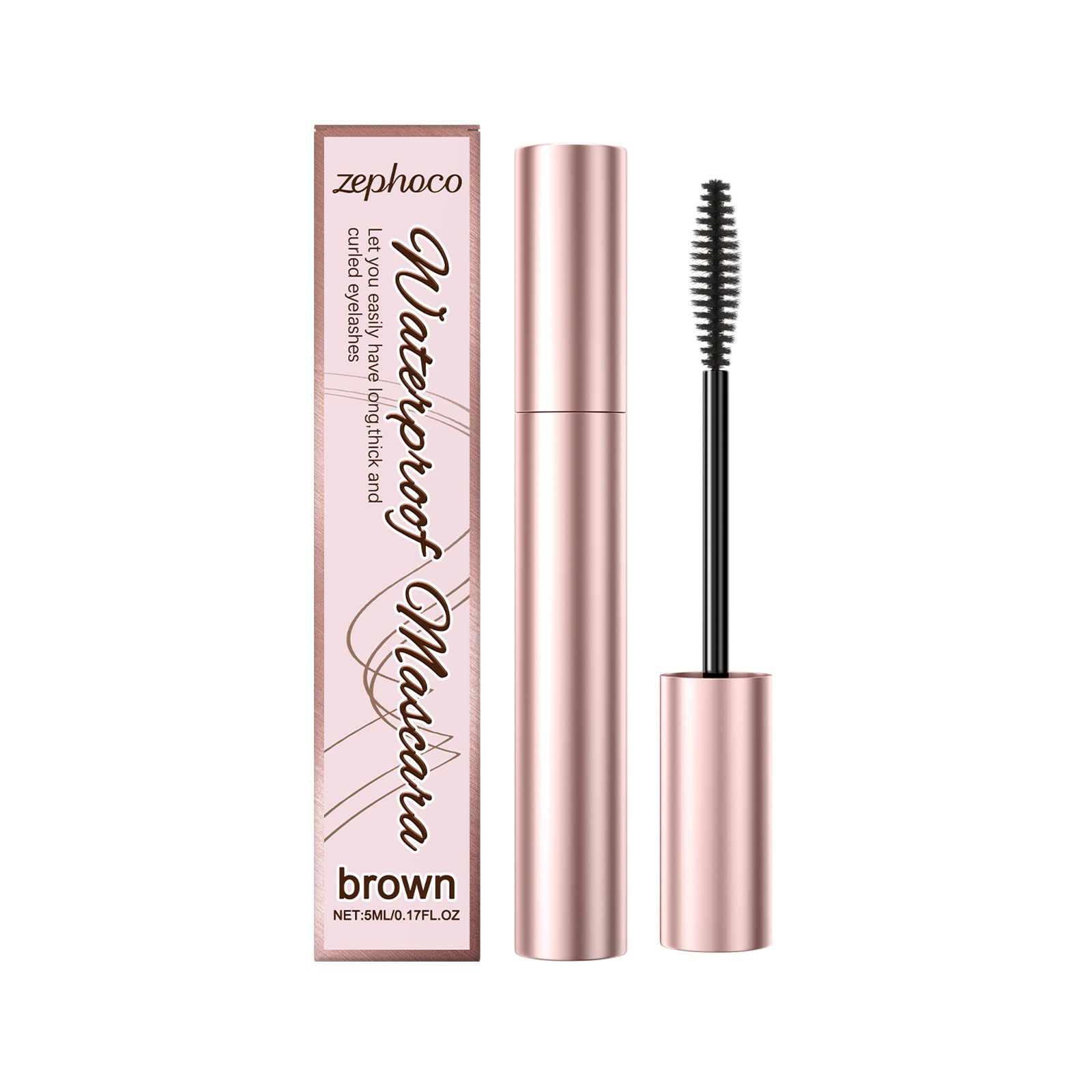 Brown Curling Mascara - Natural Length & Daily Lash Definition - Icon Her