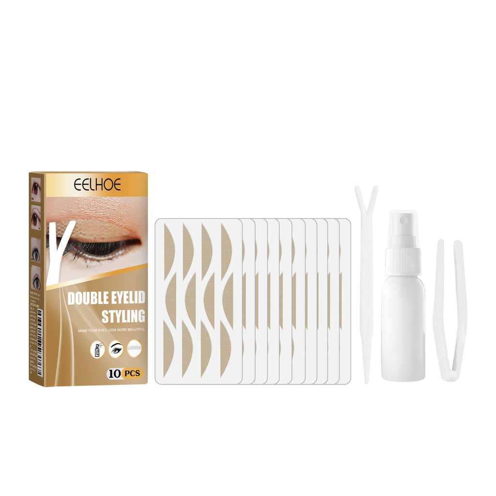 Double Eyelid Tape Set – Invisible, Glue-Free & Long-Lasting Lace Mesh - Icon Her