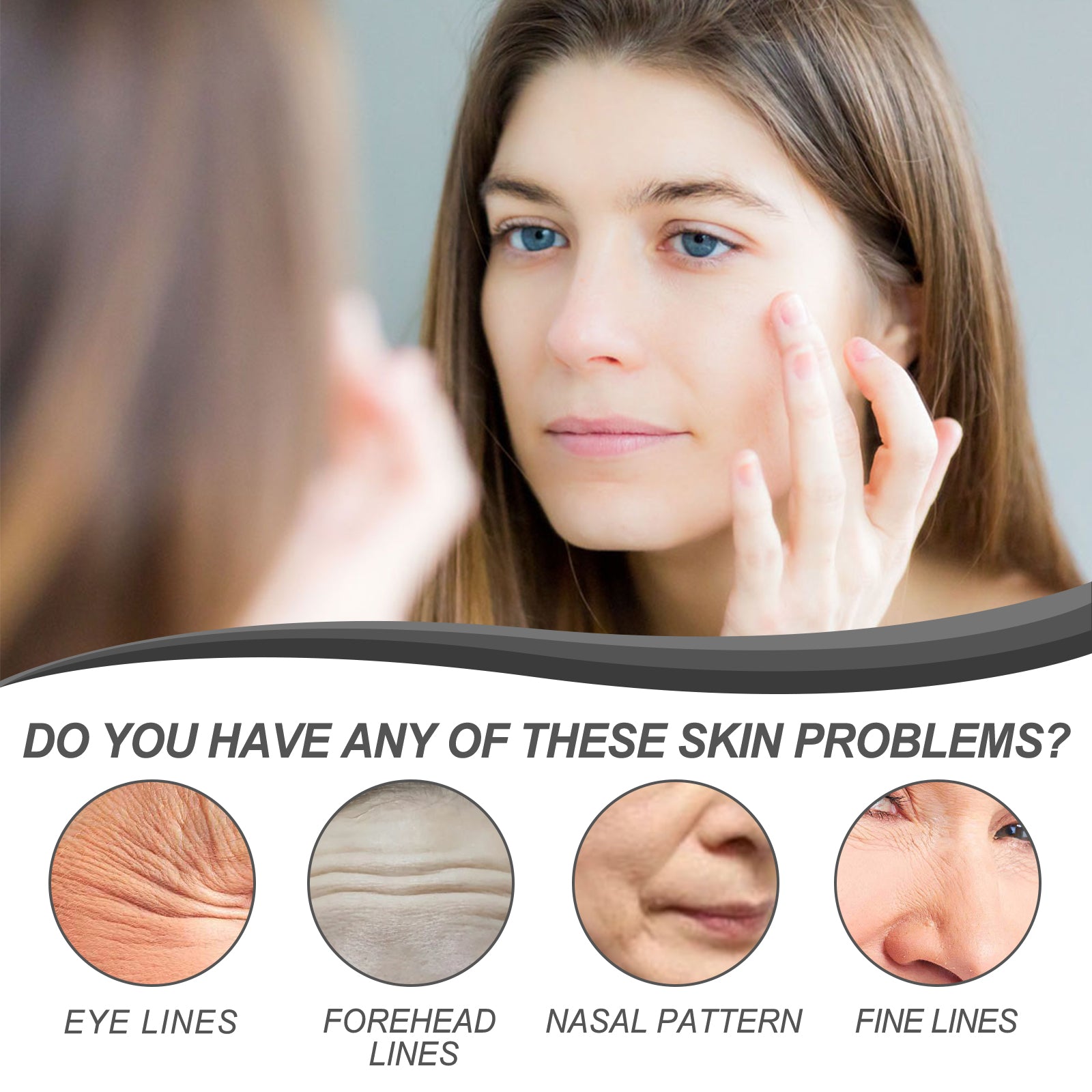 Anti-Wrinkle Serum – Firming, Fine Lines Reducer & Brightening Essence - Icon Her