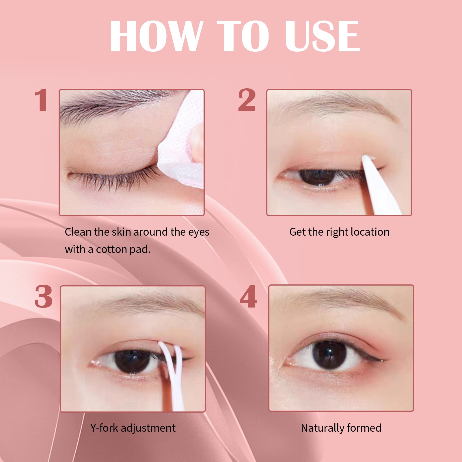 Lace Double Eyelid Tape – Natural, Non-Trace & Glue-Free - Icon Her