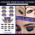 Self-Adhesive Eyeliner & False Lash Stickers – 3D European Style Eye Makeup - Icon Her