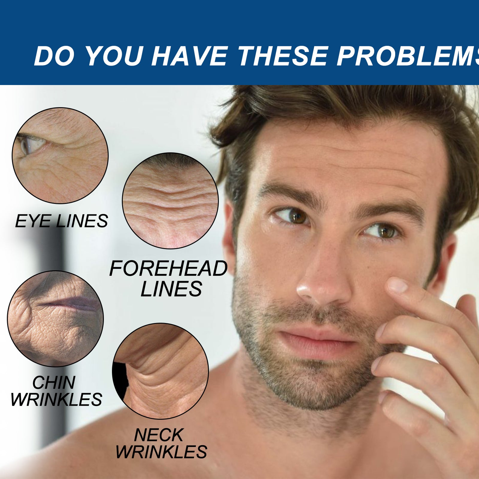 Men's Collagen Anti-Wrinkle Cream - Tightening & Firming Daily Moisturizer - Icon Her
