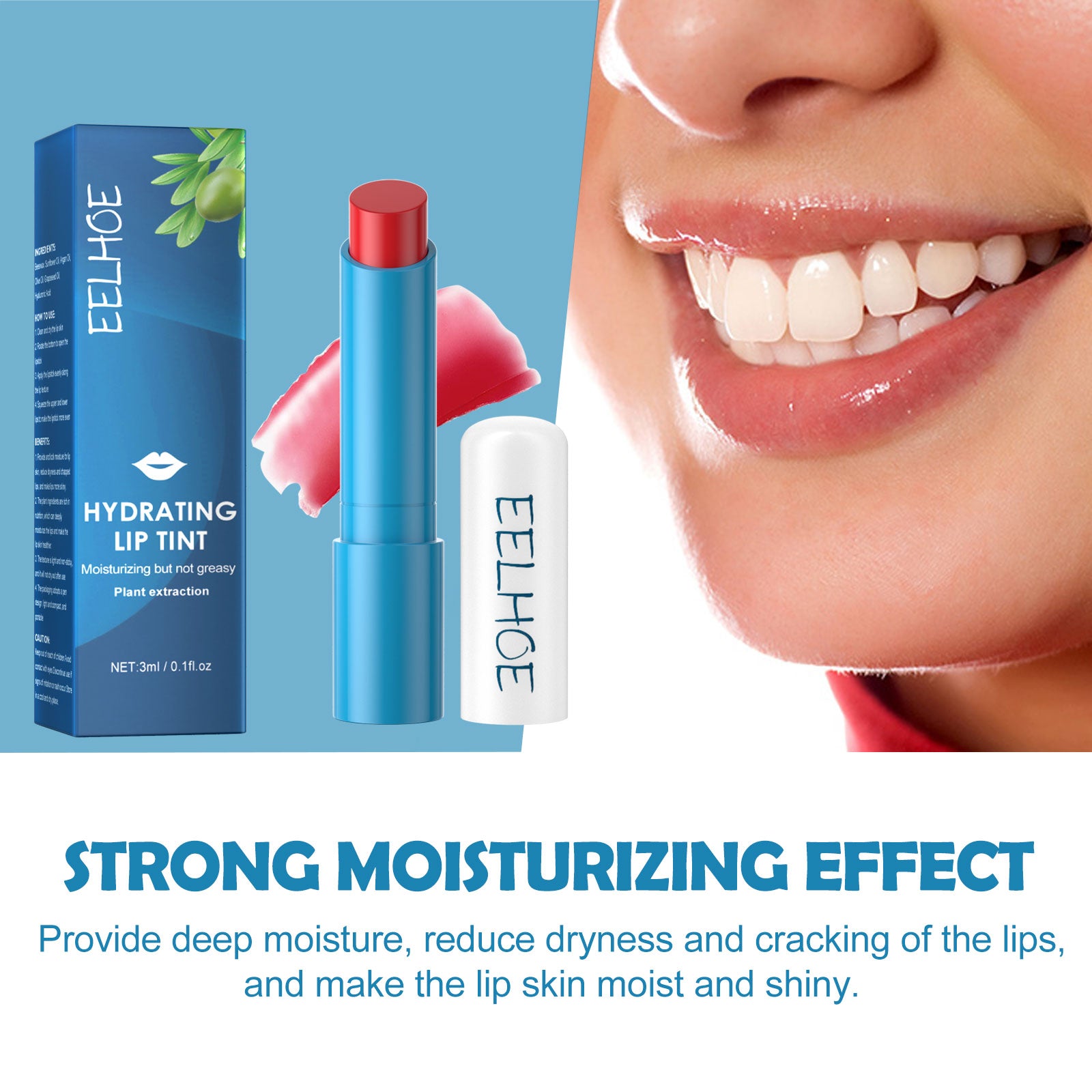 Moisturizing Lip Gloss – Deep Hydrating, Repairs Dry Lips & Long-Lasting - Icon Her