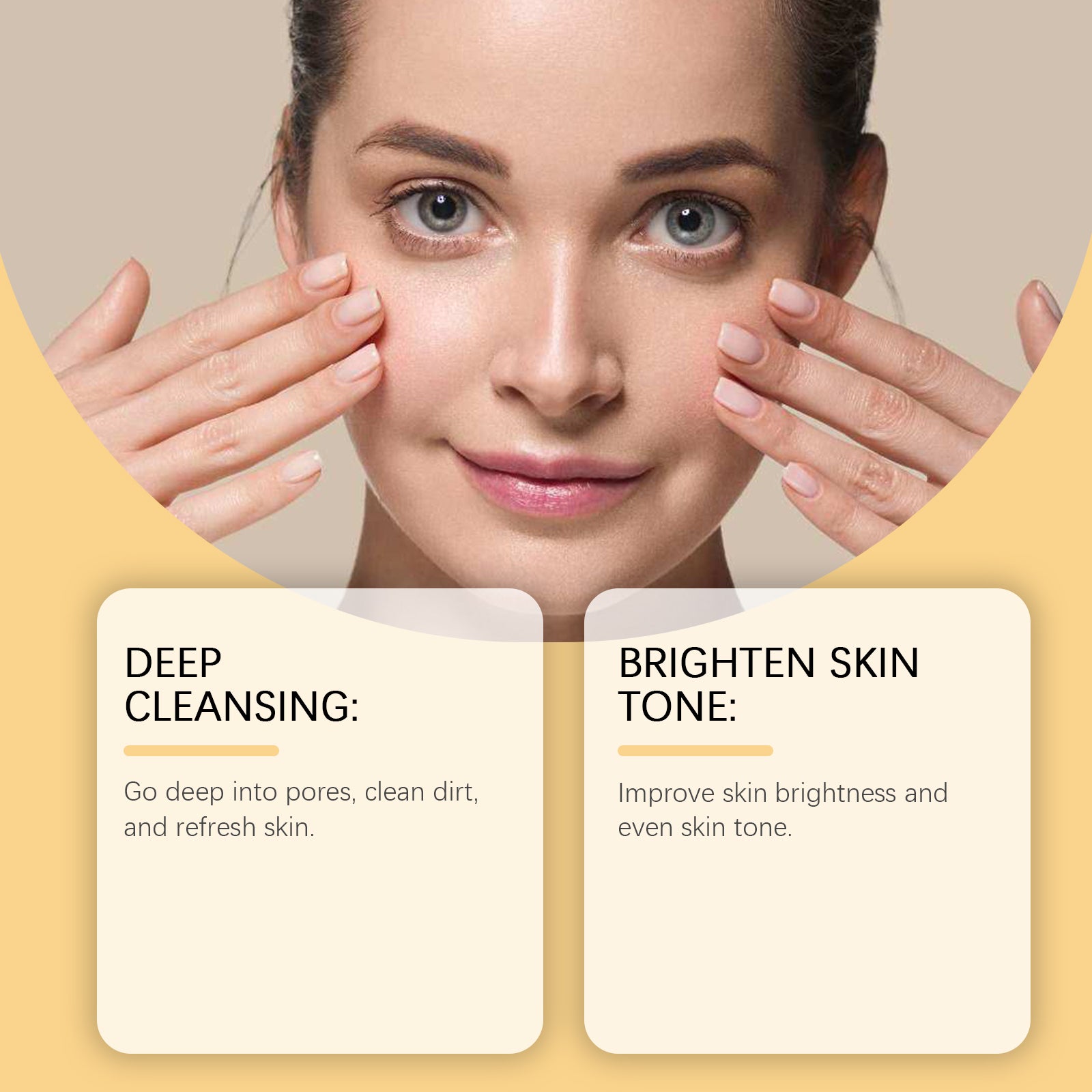 Vitamin C Deep Cleansing Mud Mask – Hydrating & Moisturizing Facial - Icon Her