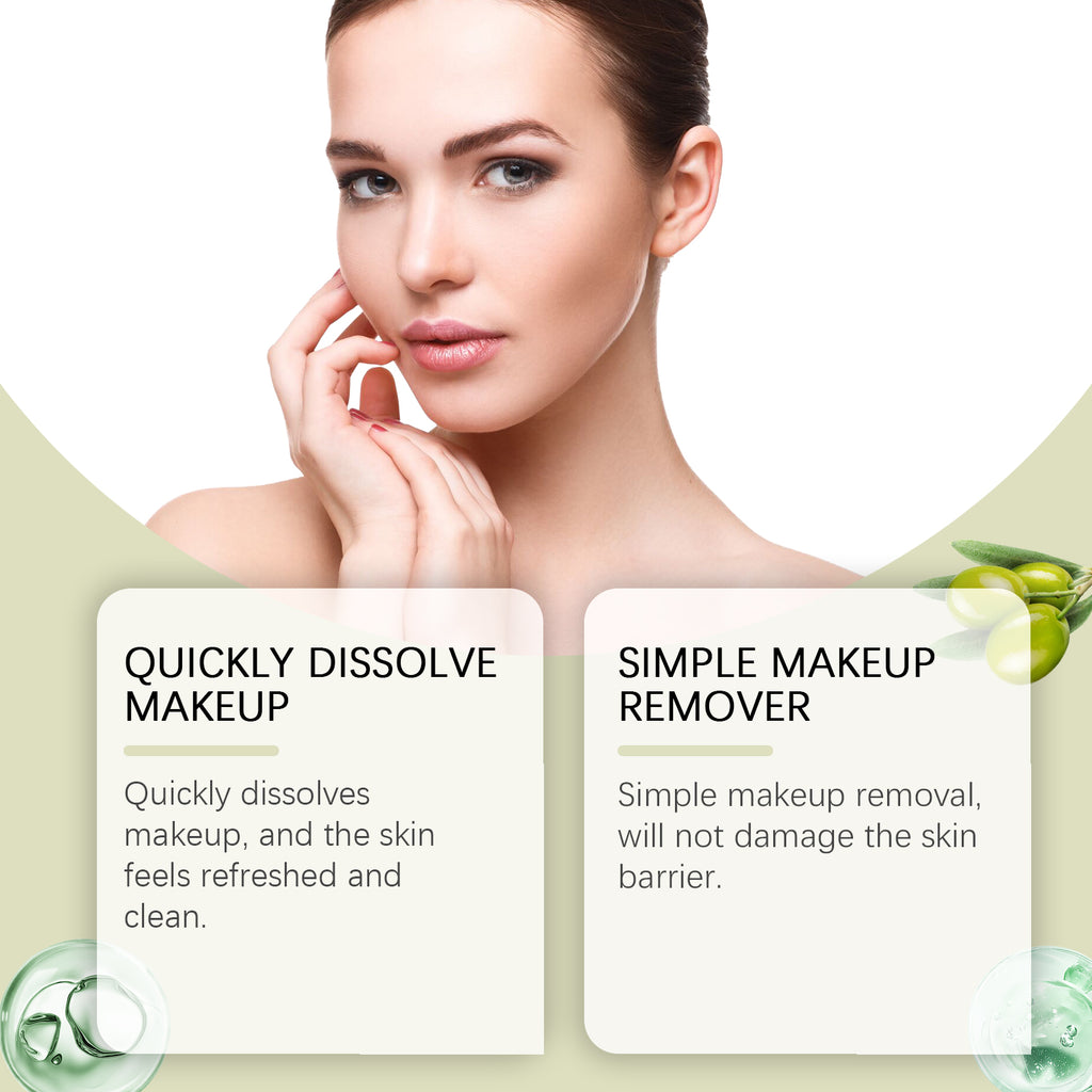 Gentle Makeup Remover Oil - Deep Cleansing & Fresh Face & Lip Cleanser - Icon Her