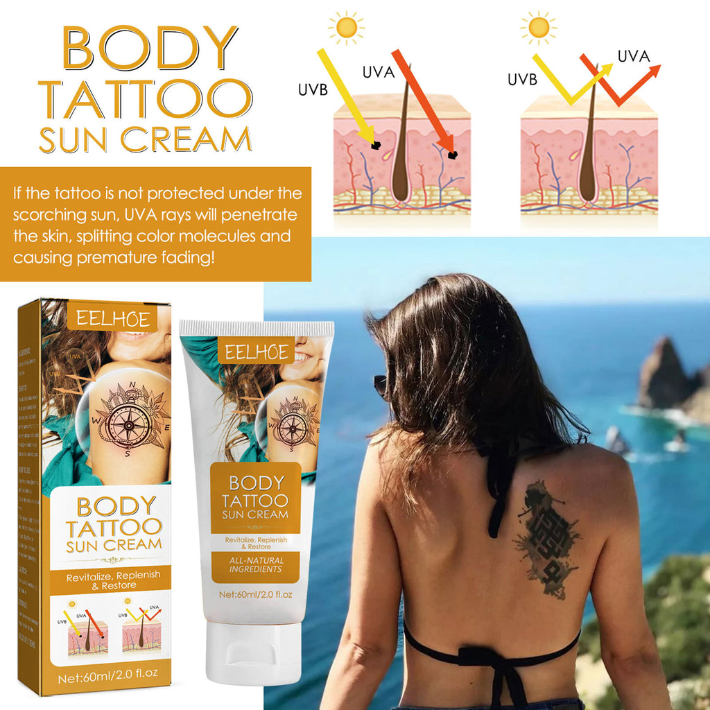 Tattoo Protection Cream - Outdoor UV Isolation & Color Care - Icon Her