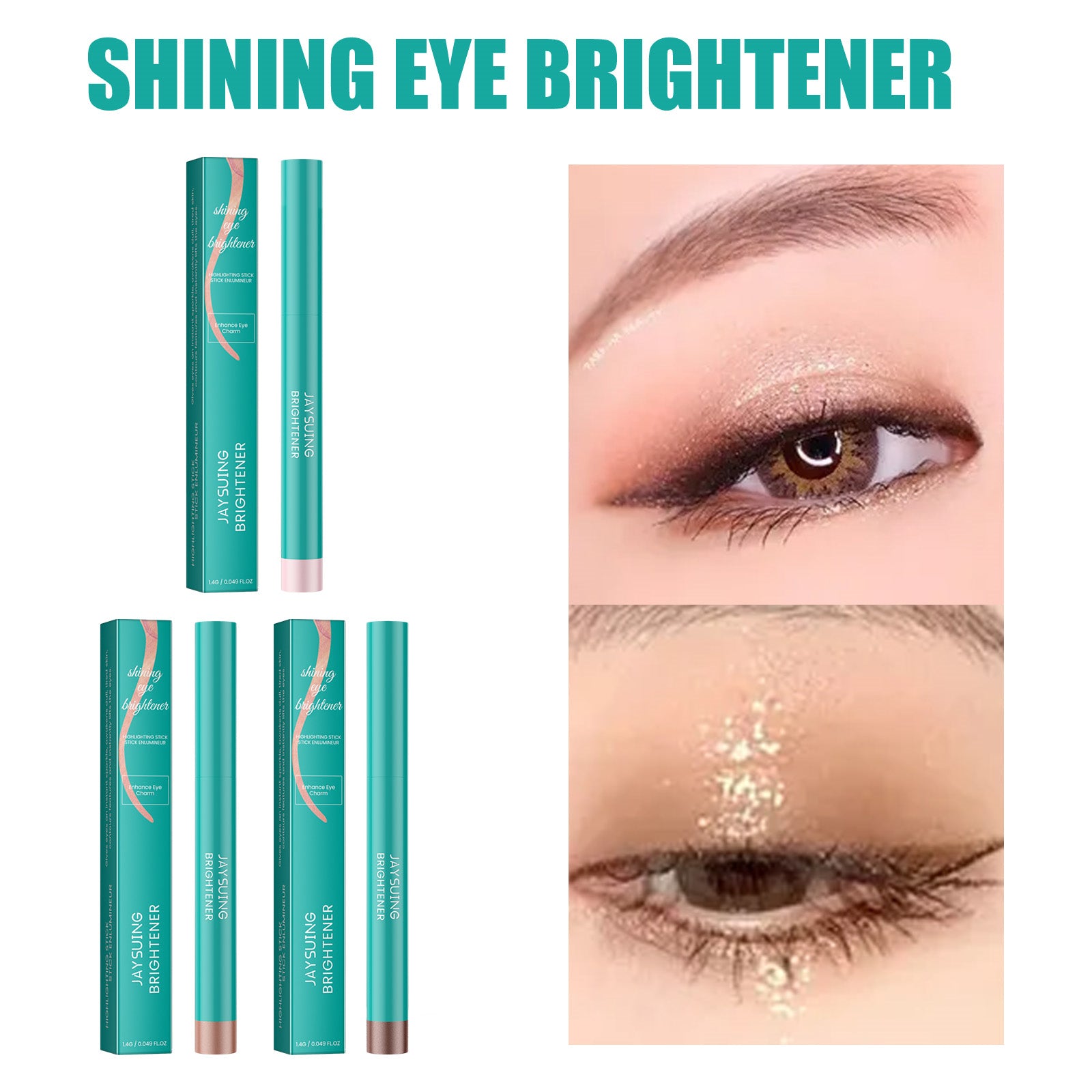 Shimmer Eyeshadow Stick – Waterproof, Long-Lasting & Easy Color Application - Icon Her