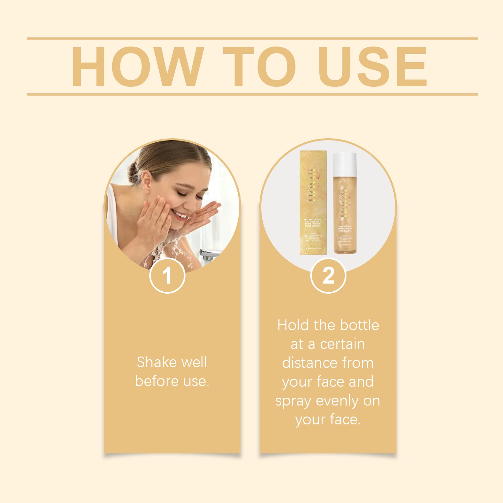 Sheer Setting Mist Sunscreen - Invisible SPF Protection & Makeup Setting Spray - Icon Her