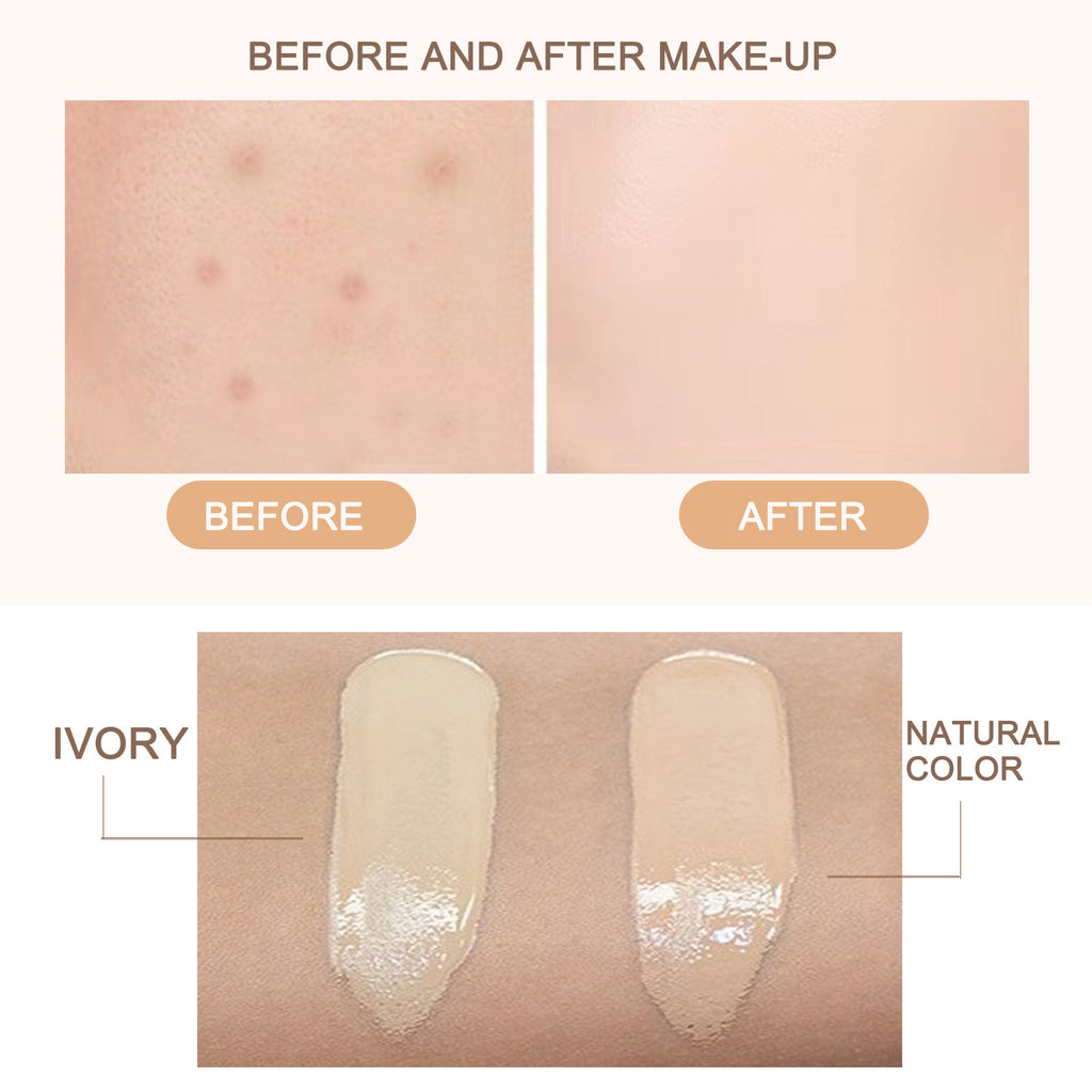 Moisturizing Cushion Foundation – Natural Nude, Brightening & Blemish Coverage - Icon Her