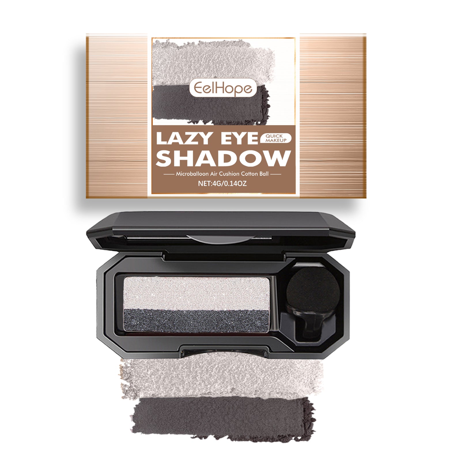 Lazy Eyeshadow – Pearlescent, Matte & Glitter Daily Makeup for Beginners - Icon Her