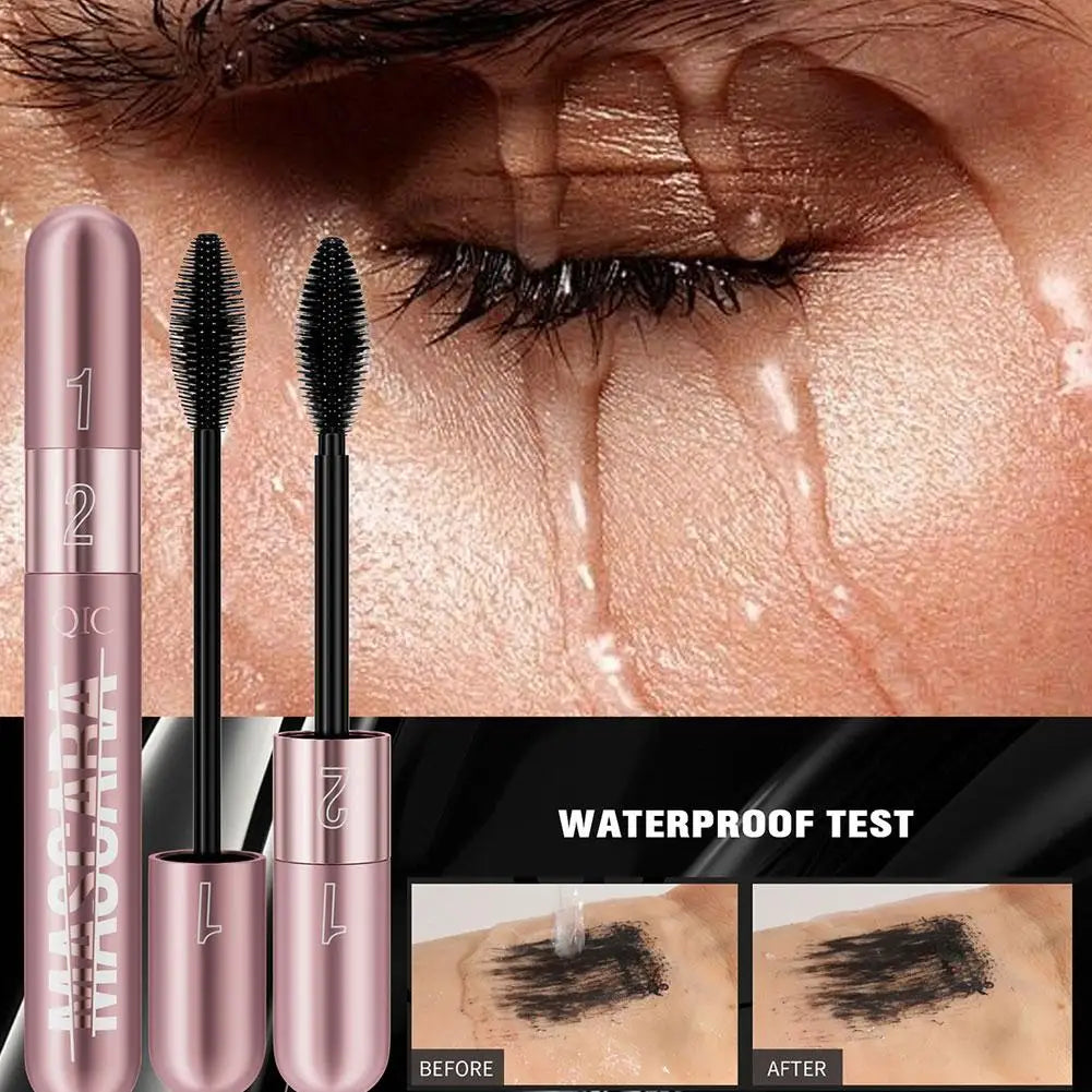 5D Silk Fiber Mascara – Waterproof, Lengthening & Volume Boost - Icon Her