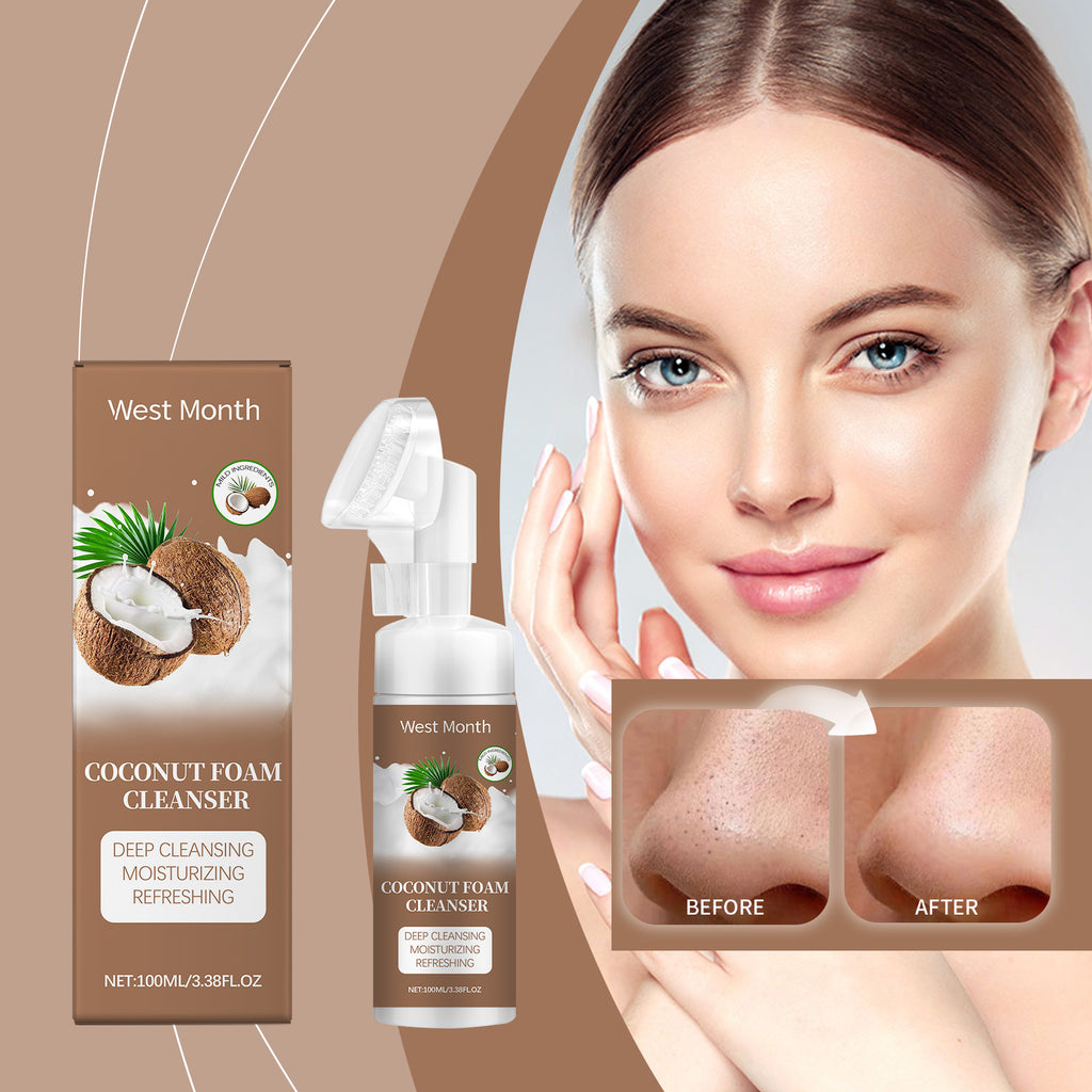 Coconut Foam Cleanser - Gentle Pore Cleansing & Refreshing Face Wash - Icon Her