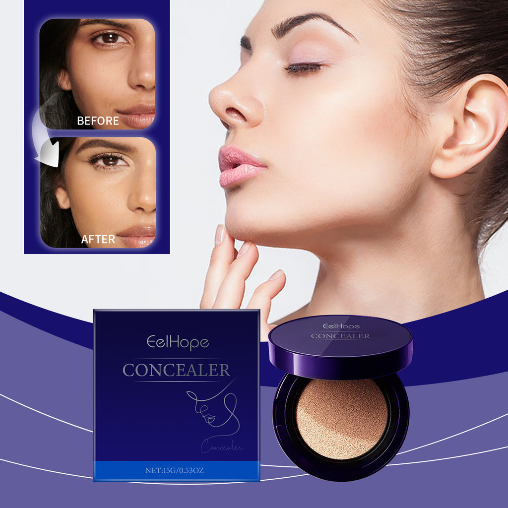Concealer Air Cushion Foundation - Moisturizing & Brightening Light Base - Icon Her