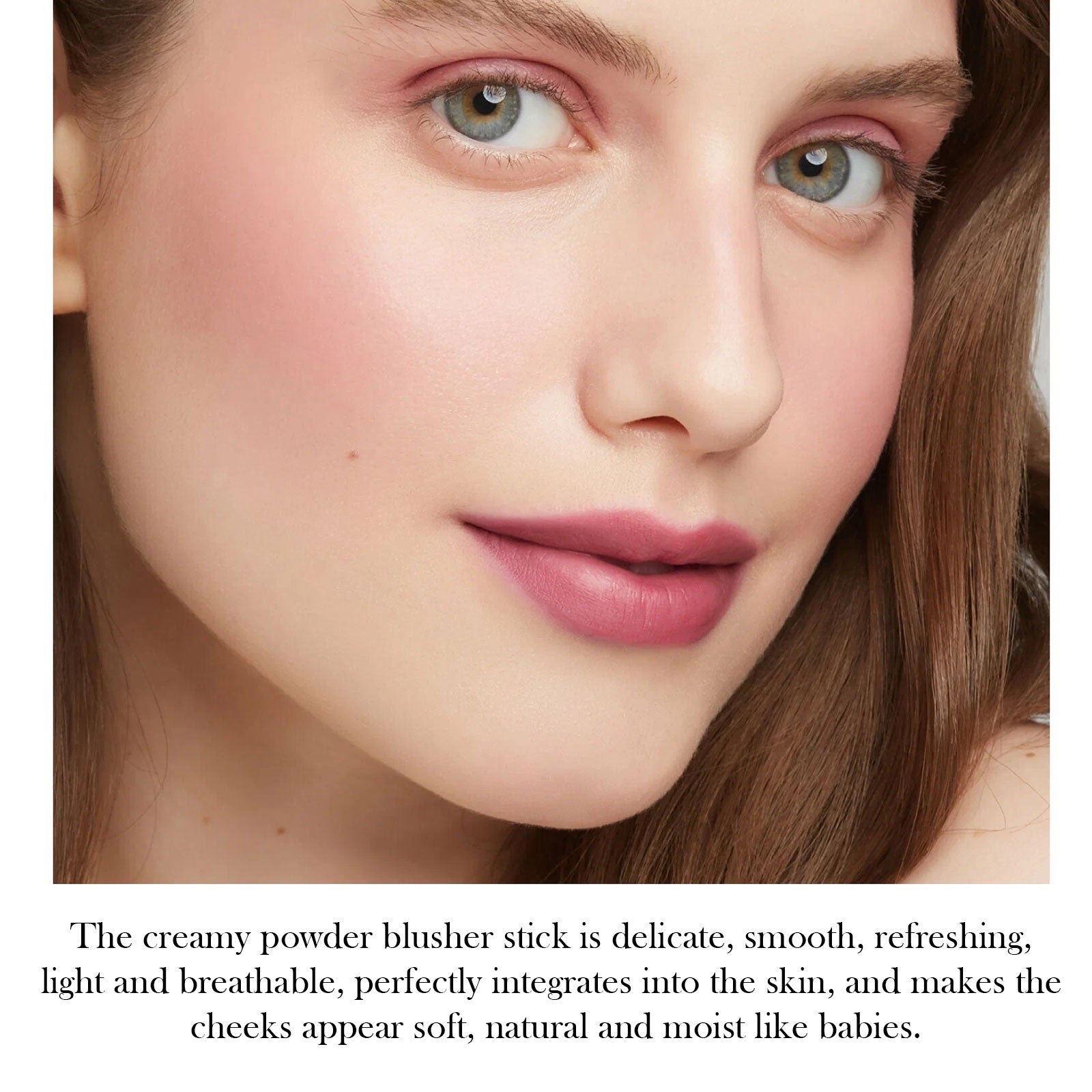 Blush Stick – Natural Nude, Waterproof & Multi-Functional Contouring - Icon Her
