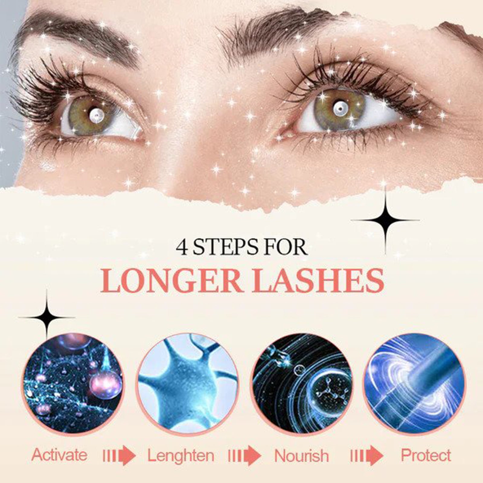 Waterproof Mascara – Natural Curl, Jet Black, Thick & Moisturizing Lashes - Icon Her