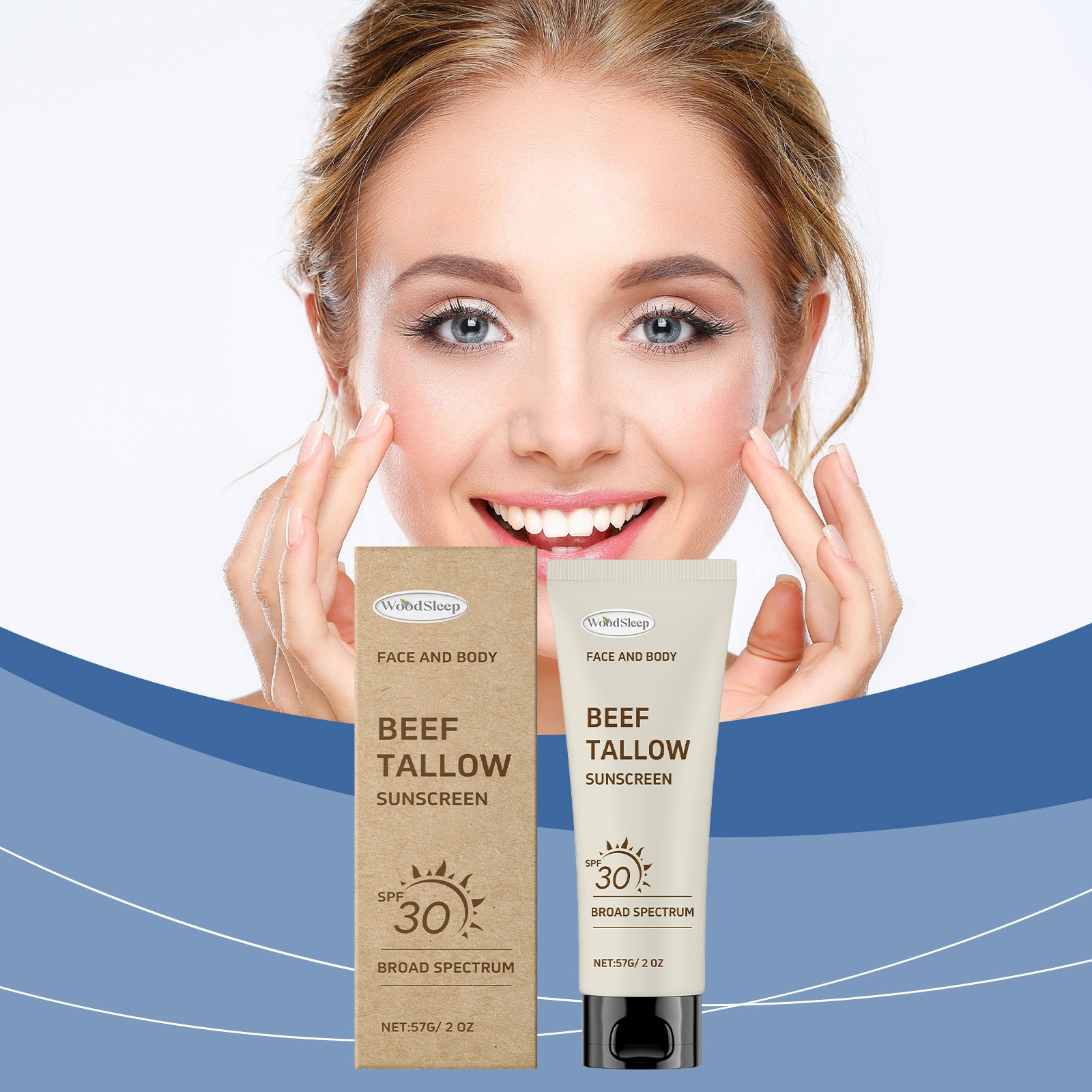 Beef Tallow Sunscreen - Natural Hydrating & Protective Outdoor Balm - Icon Her