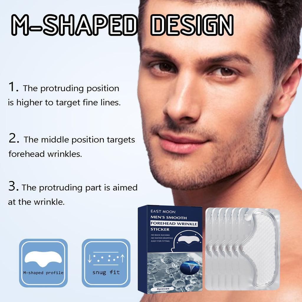 Men's Forehead Wrinkle Patch – Firming & Fine Lines Reducer - Icon Her