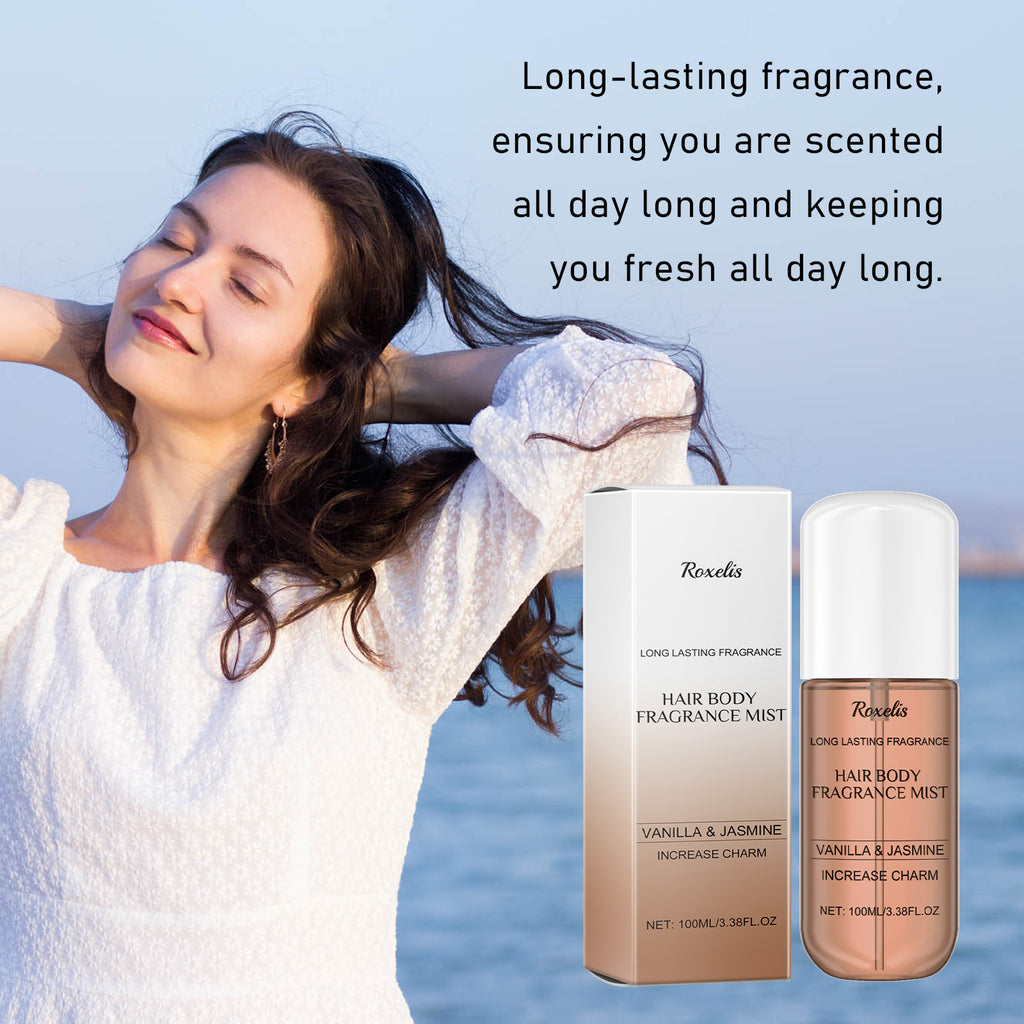 Vanilla Jasmine Fragrance Spray – Natural, Fresh & Long-Lasting Perfume - Icon Her