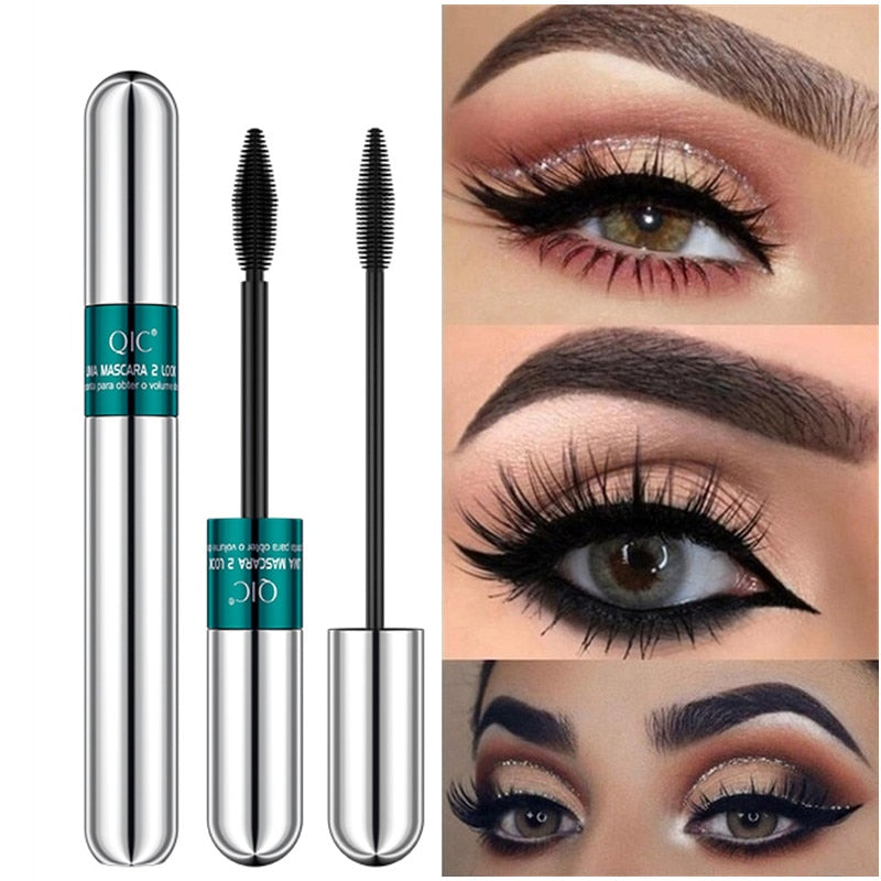 QIC 4D Double-Head Mascara – Waterproof, Curling & Lengthening - Icon Her